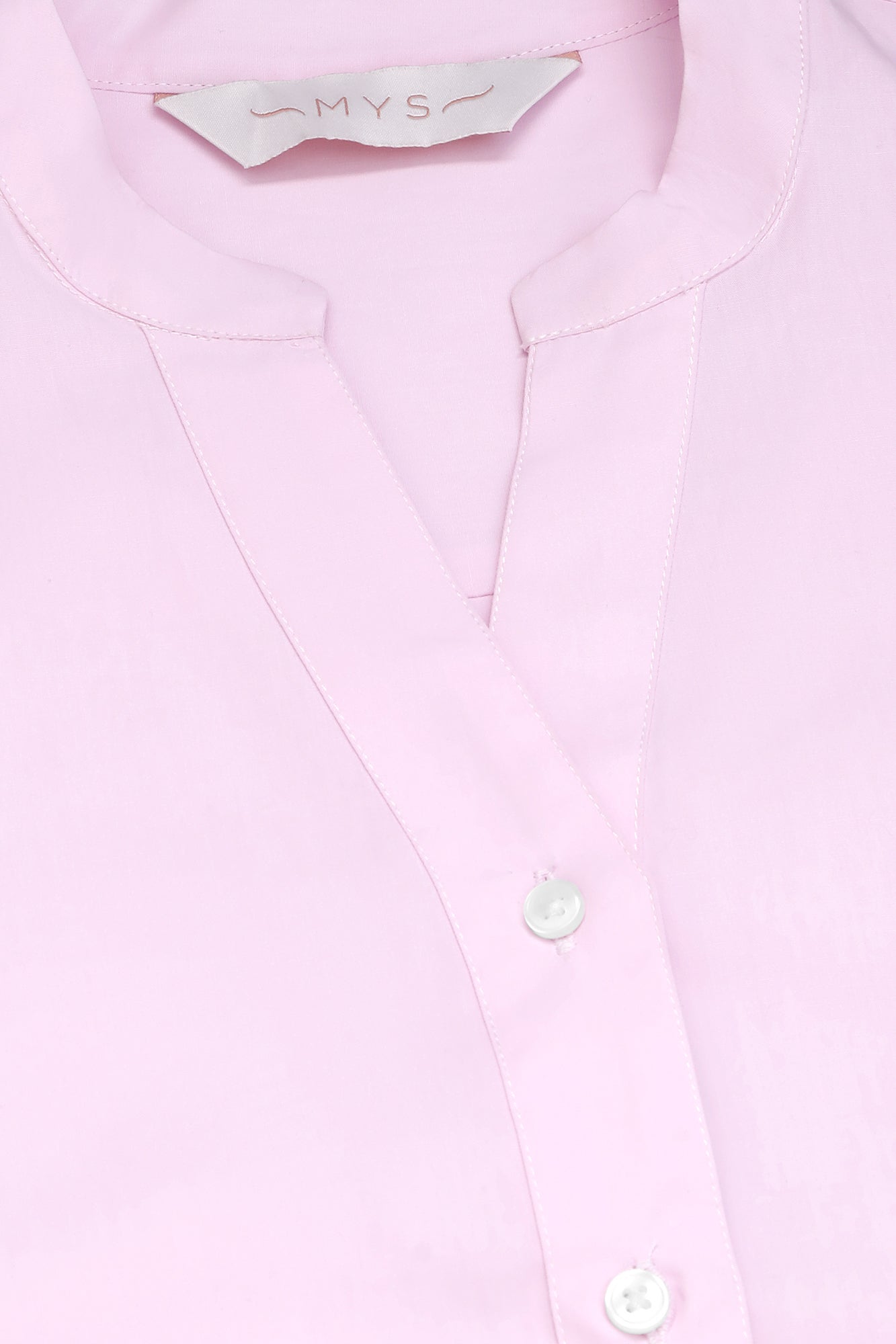 Lilac Side Tie Shirt