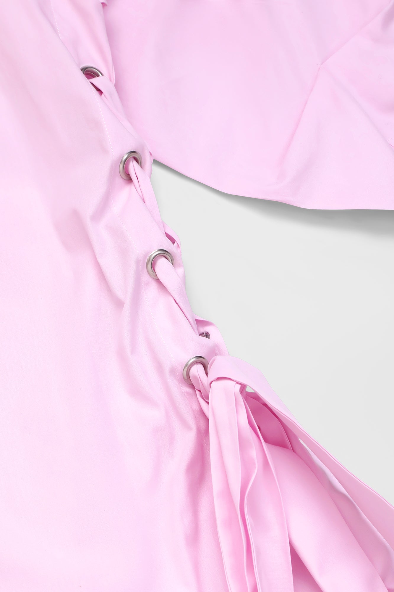 Lilac Side Tie Shirt