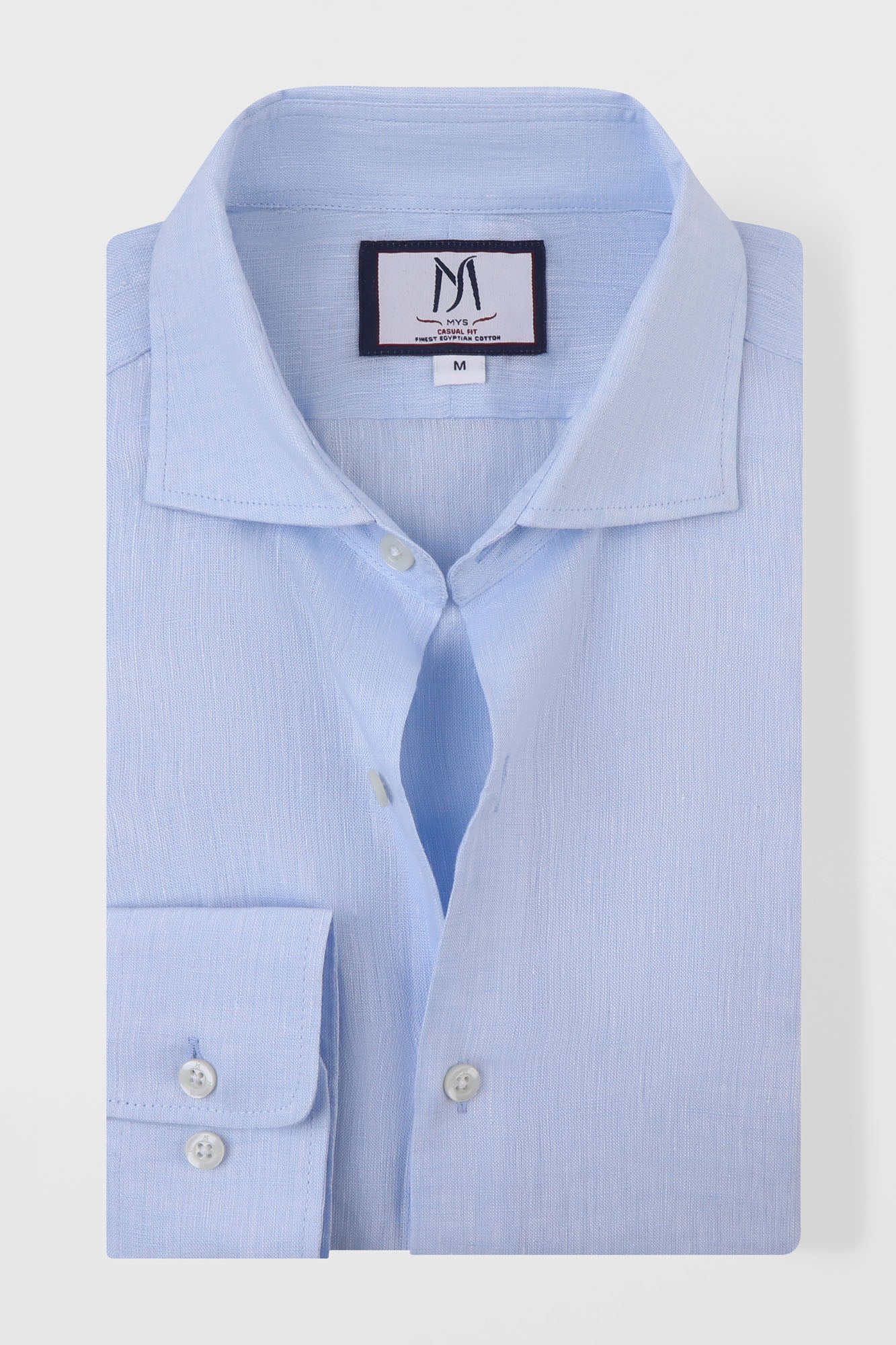 Pure Linen Cutaway Shirt