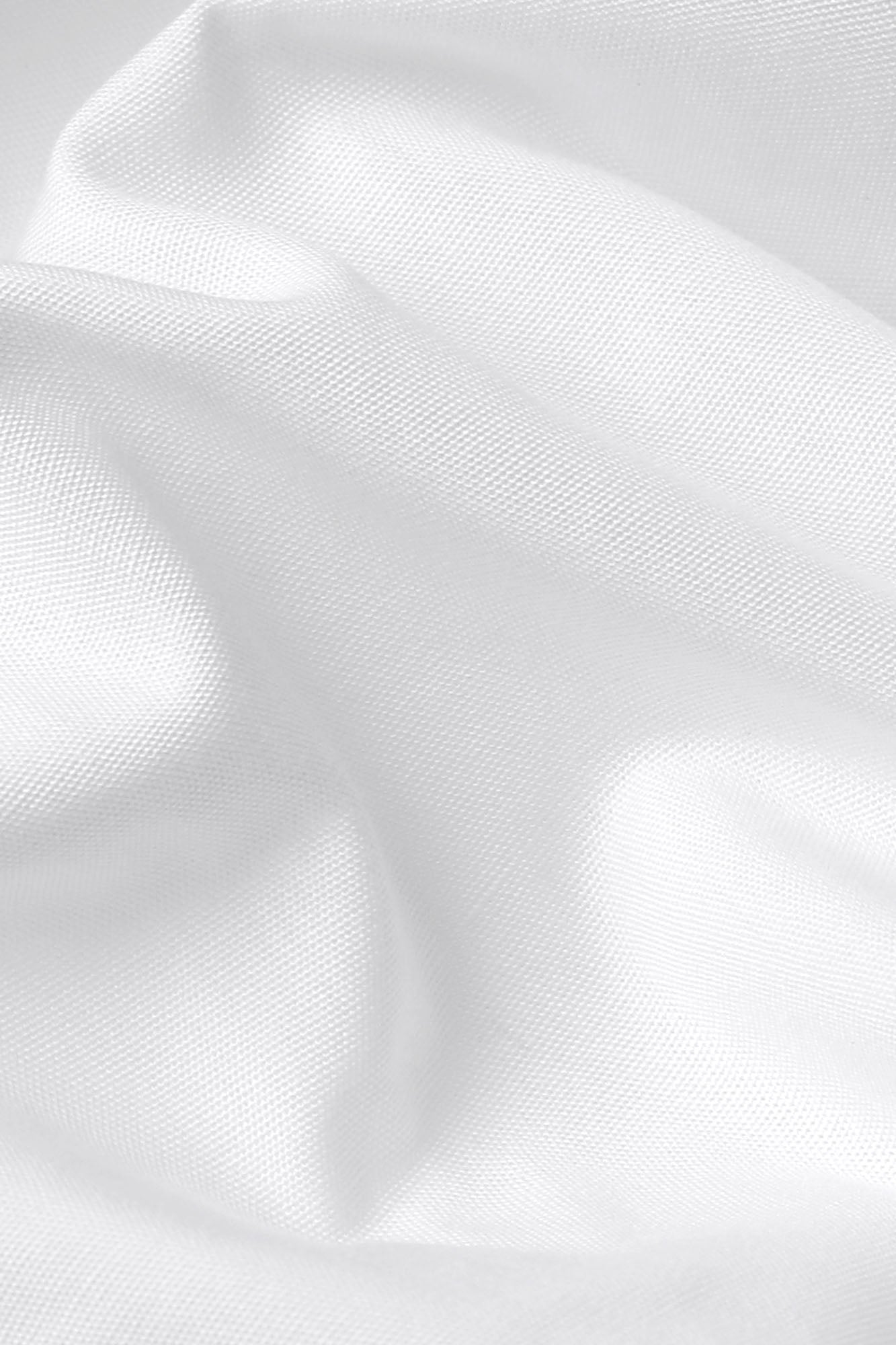 White Poplin Shirt - Slim Fit