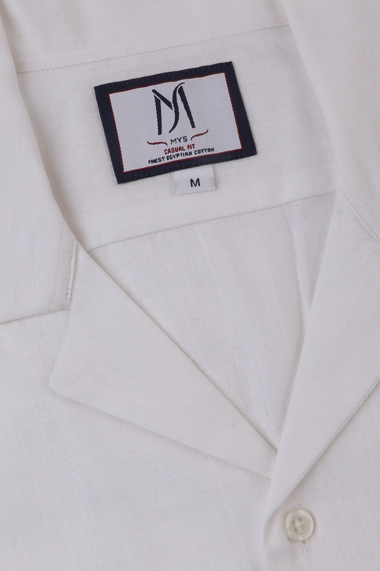 Linen Look Revere Shirt