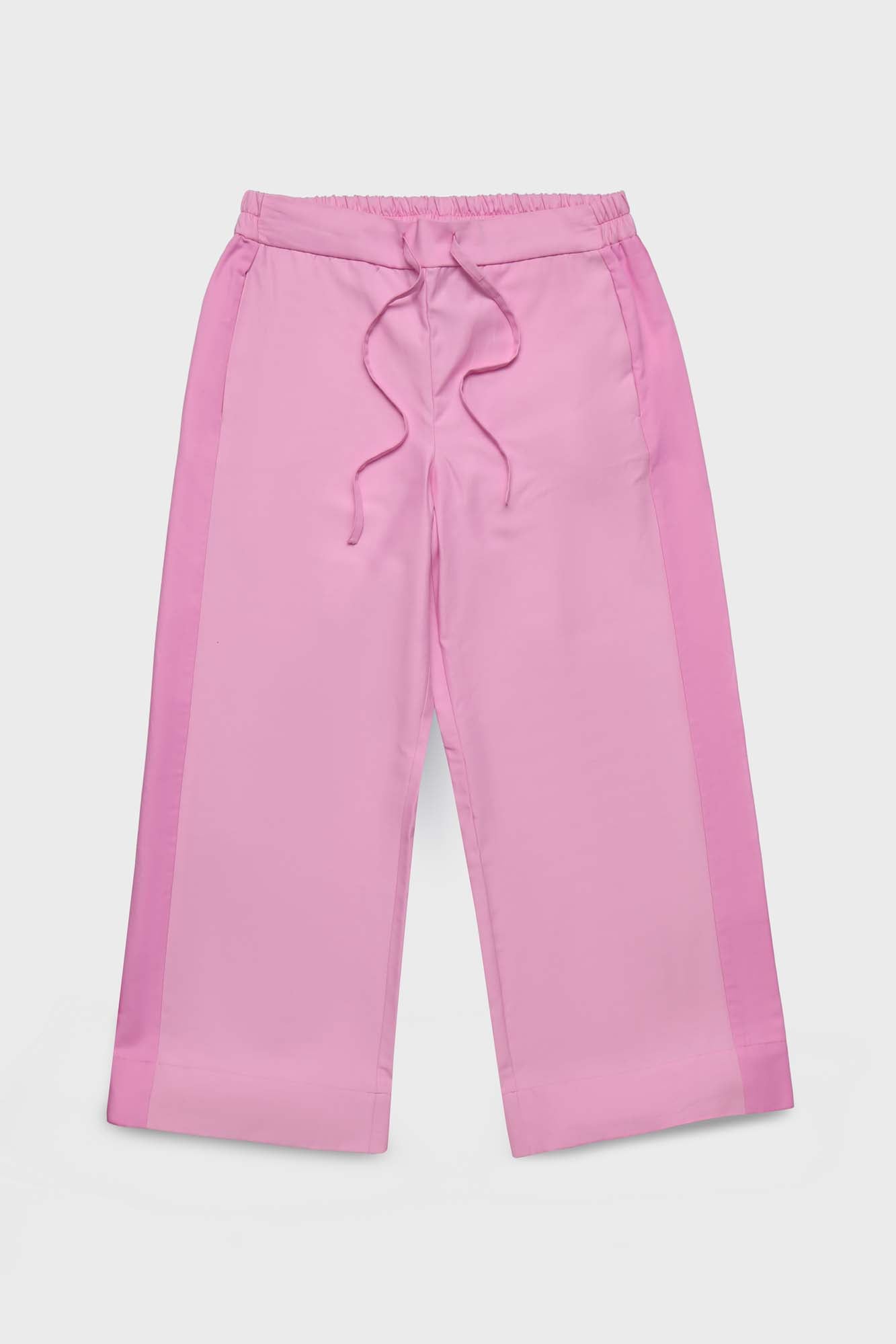 Pink Relaxed Drawstring Pants