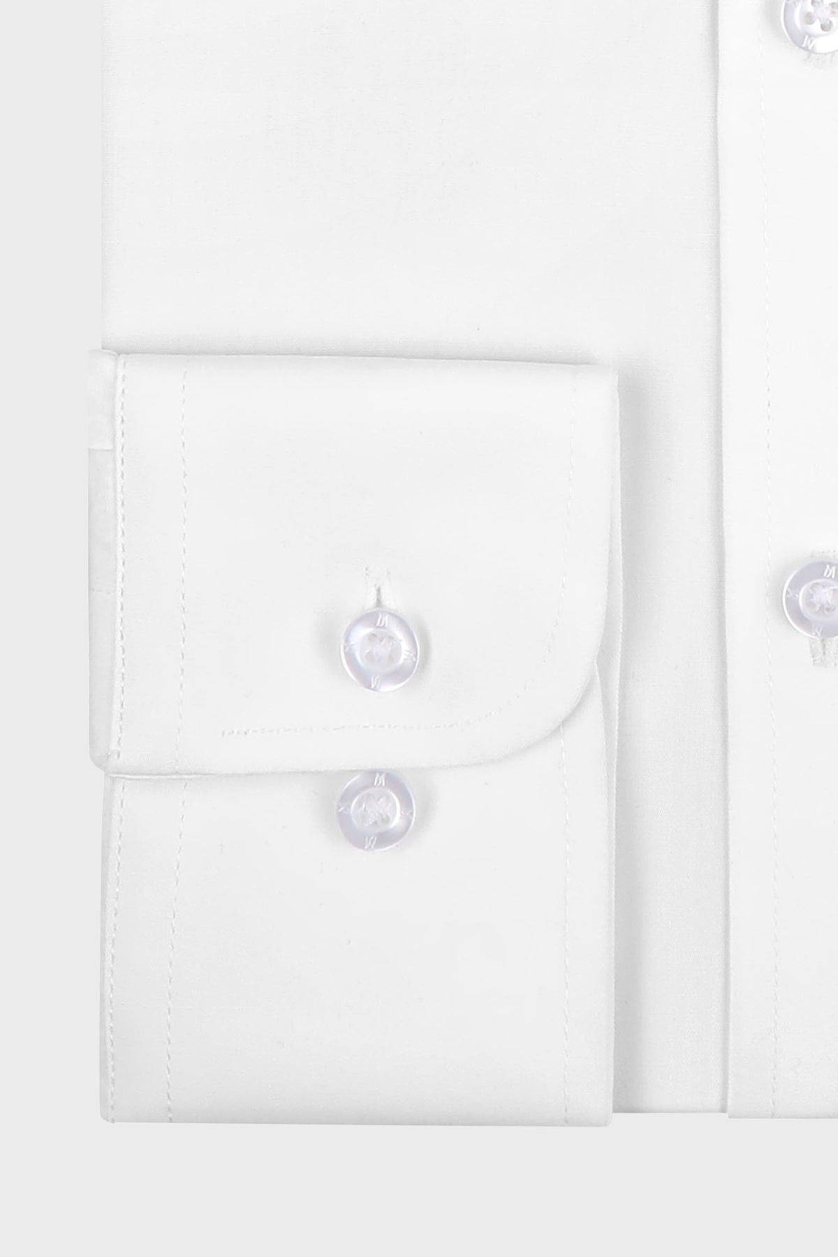 White Poplin Shirt - Regular Fit