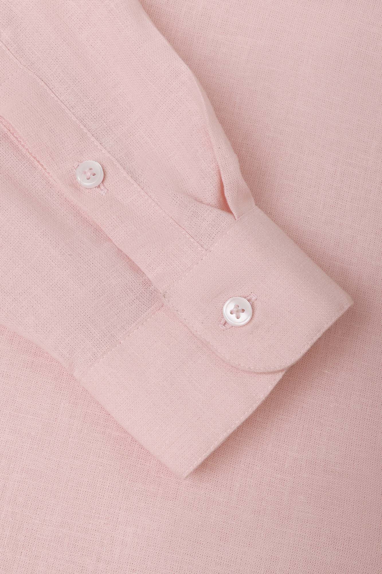 PINK Linen Cotton Shirt
