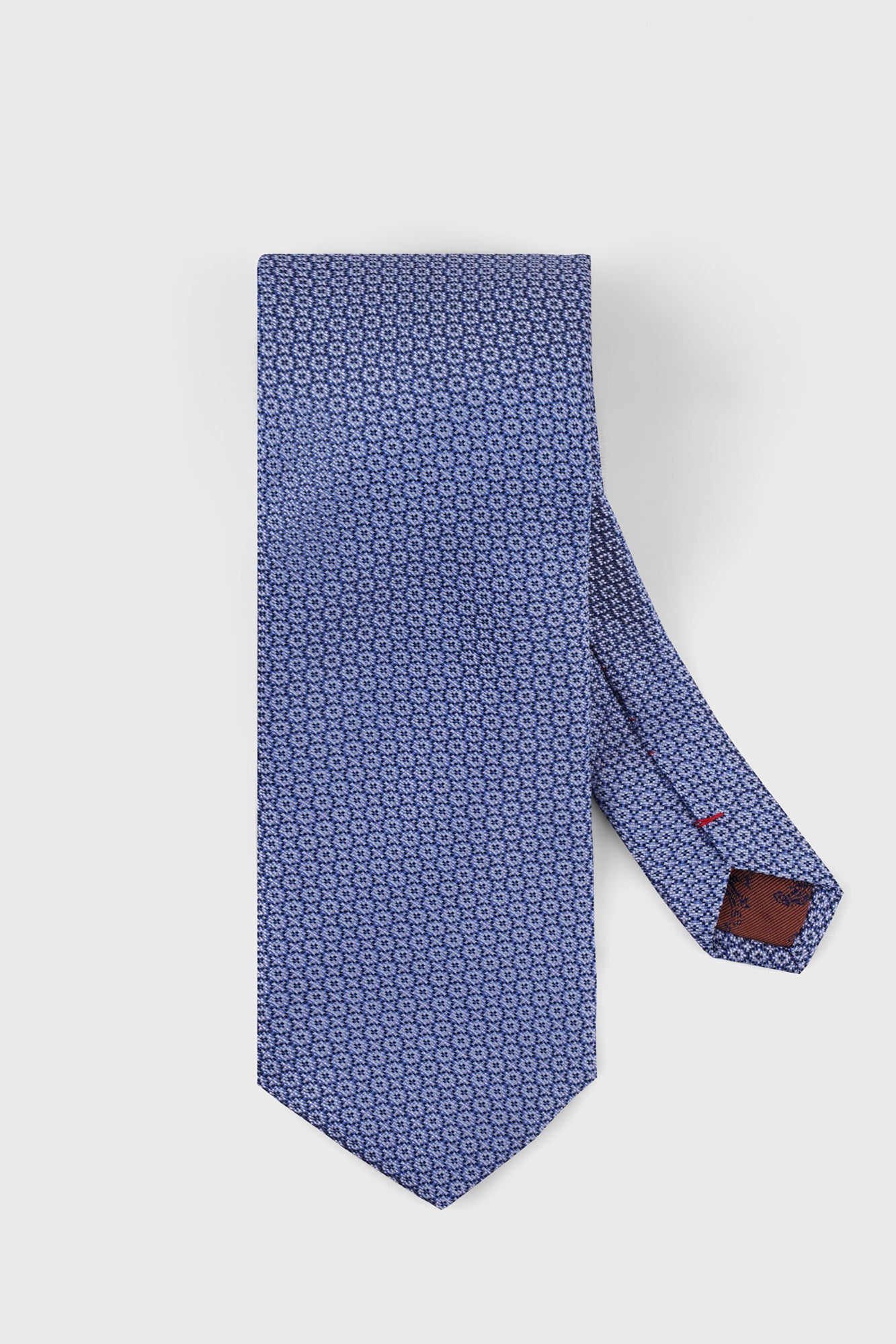 Sky Blue Mosaic Silk Tie