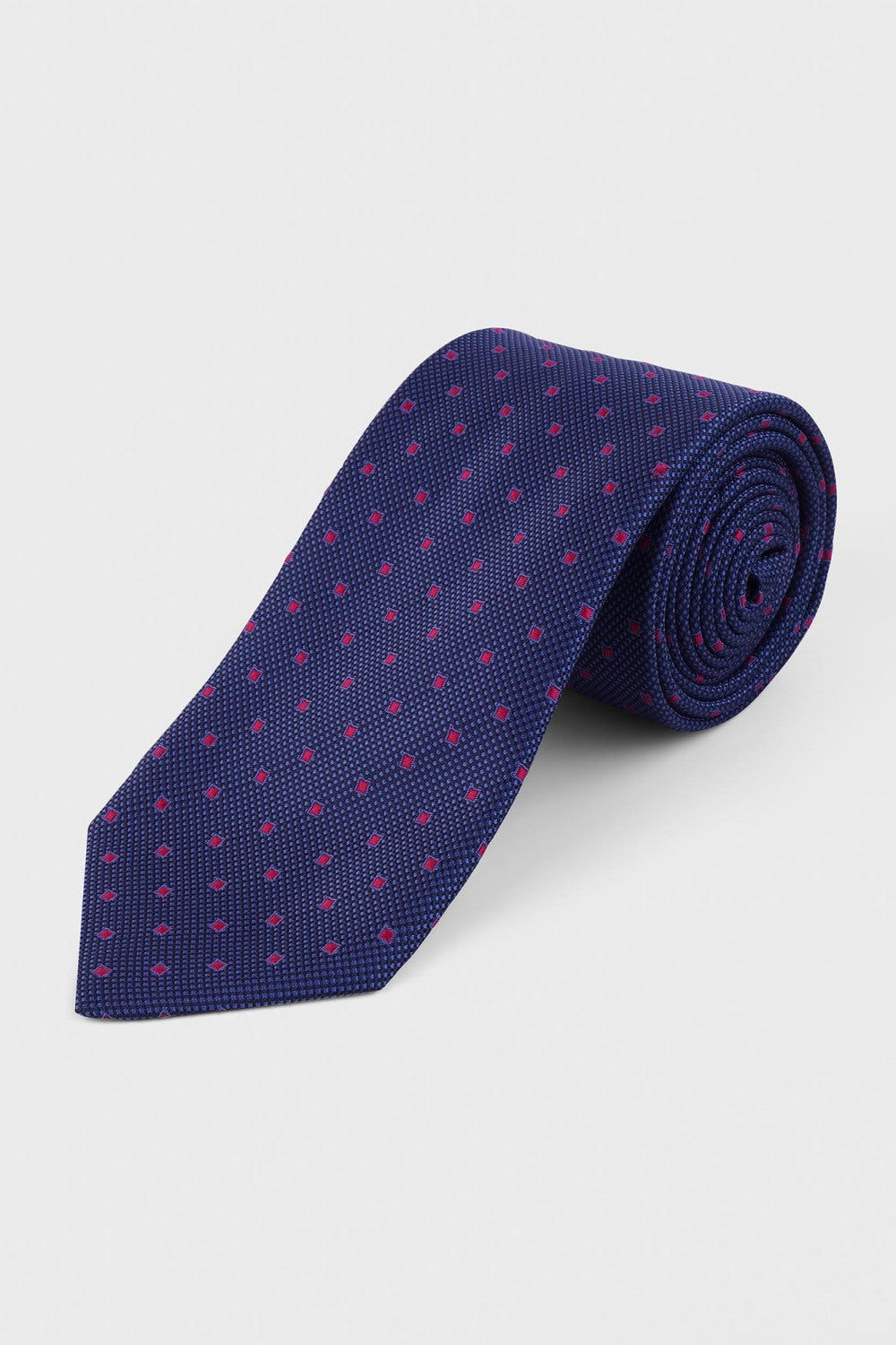 Navy Dotted Tie
