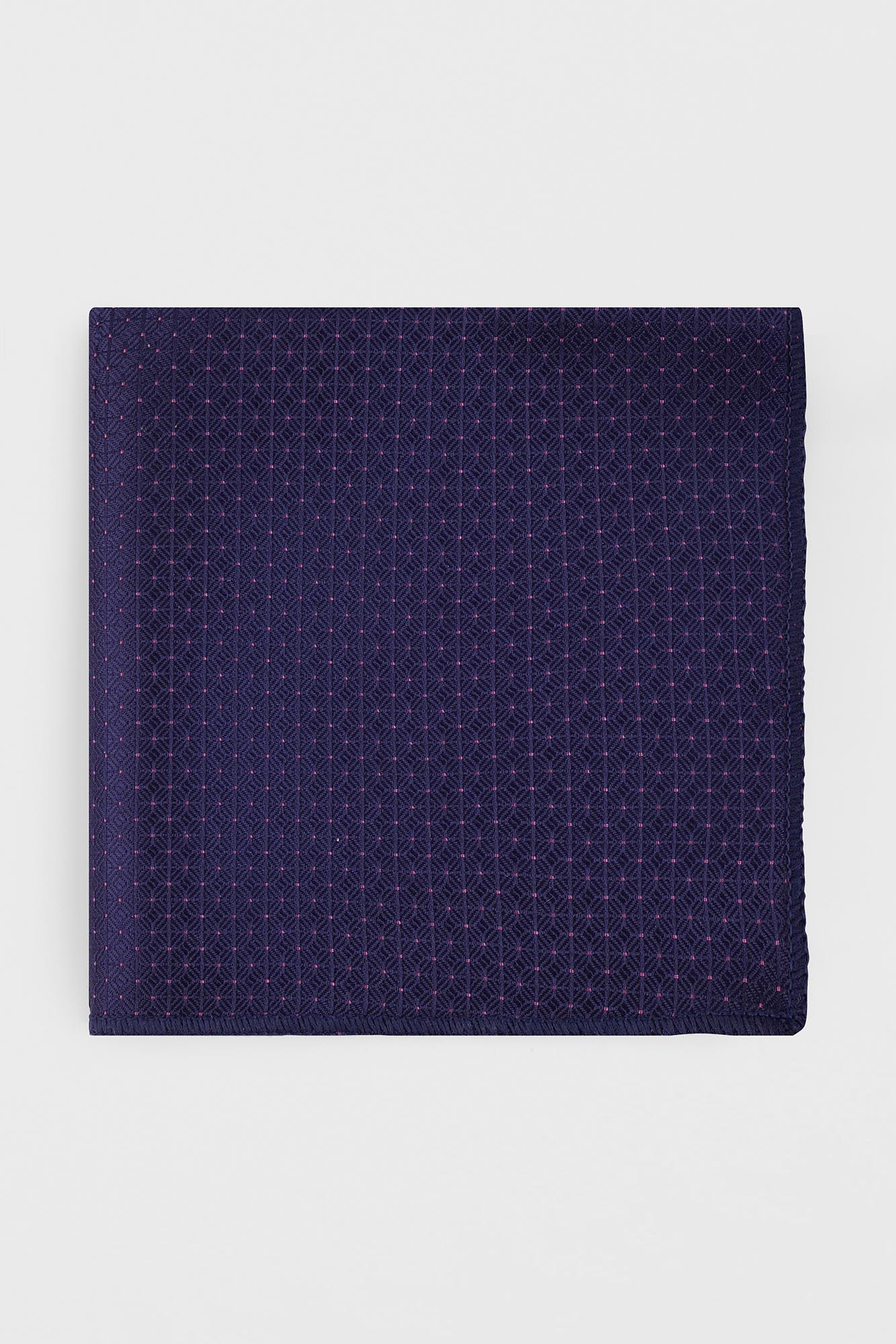 Blue Textured Tie Set