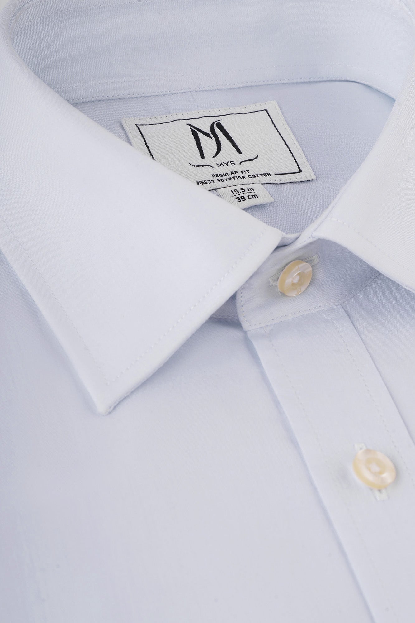 Light Blue Twill Shirt - Regular Fit