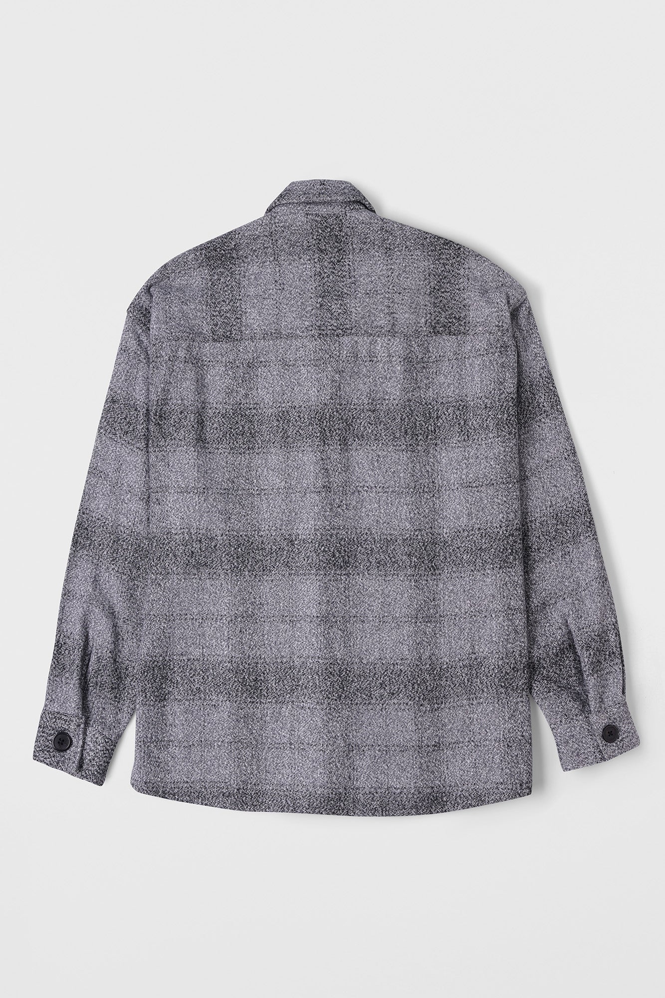 Brushed Checkered Overshirt