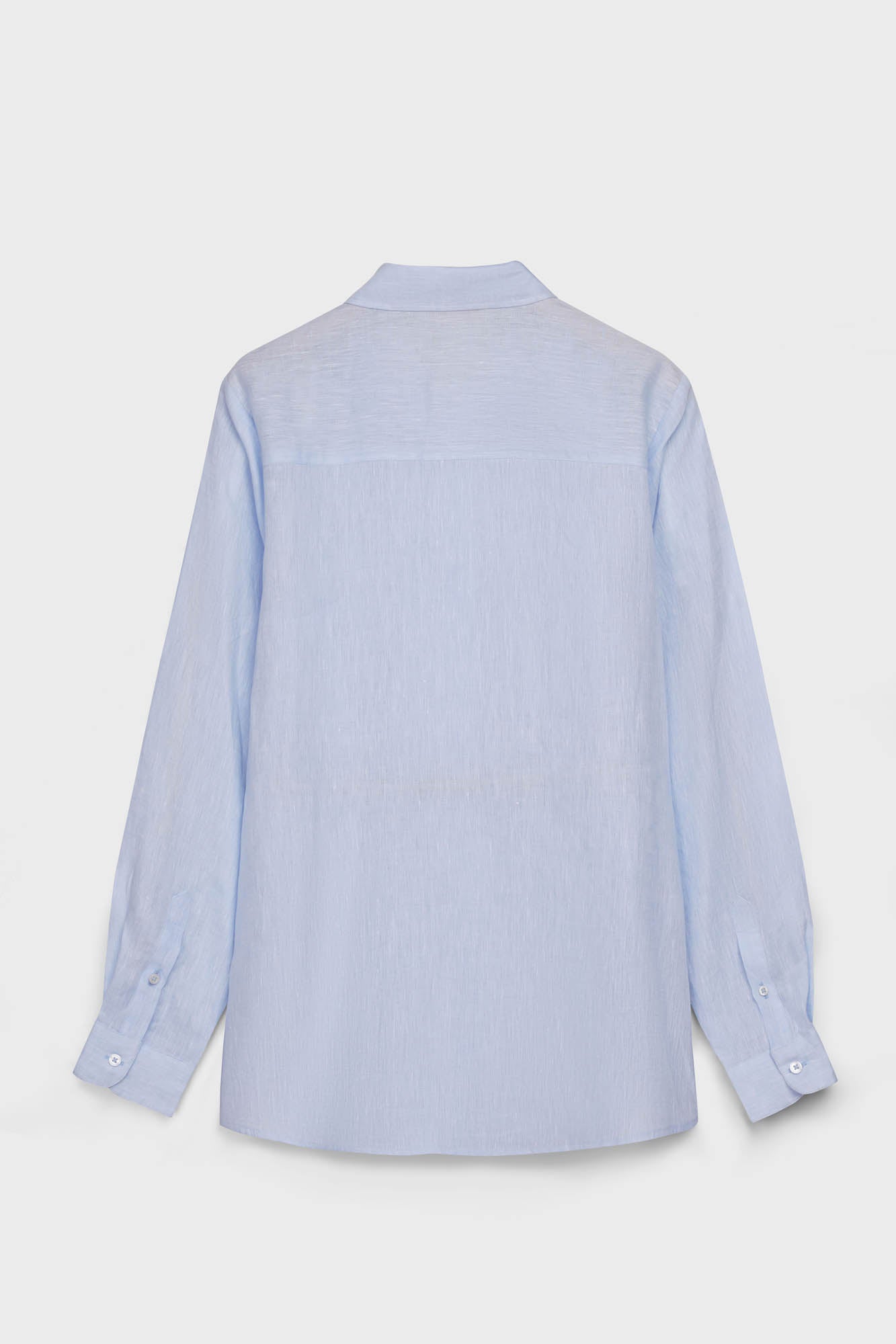 Light Blue Pure Linen Shirt