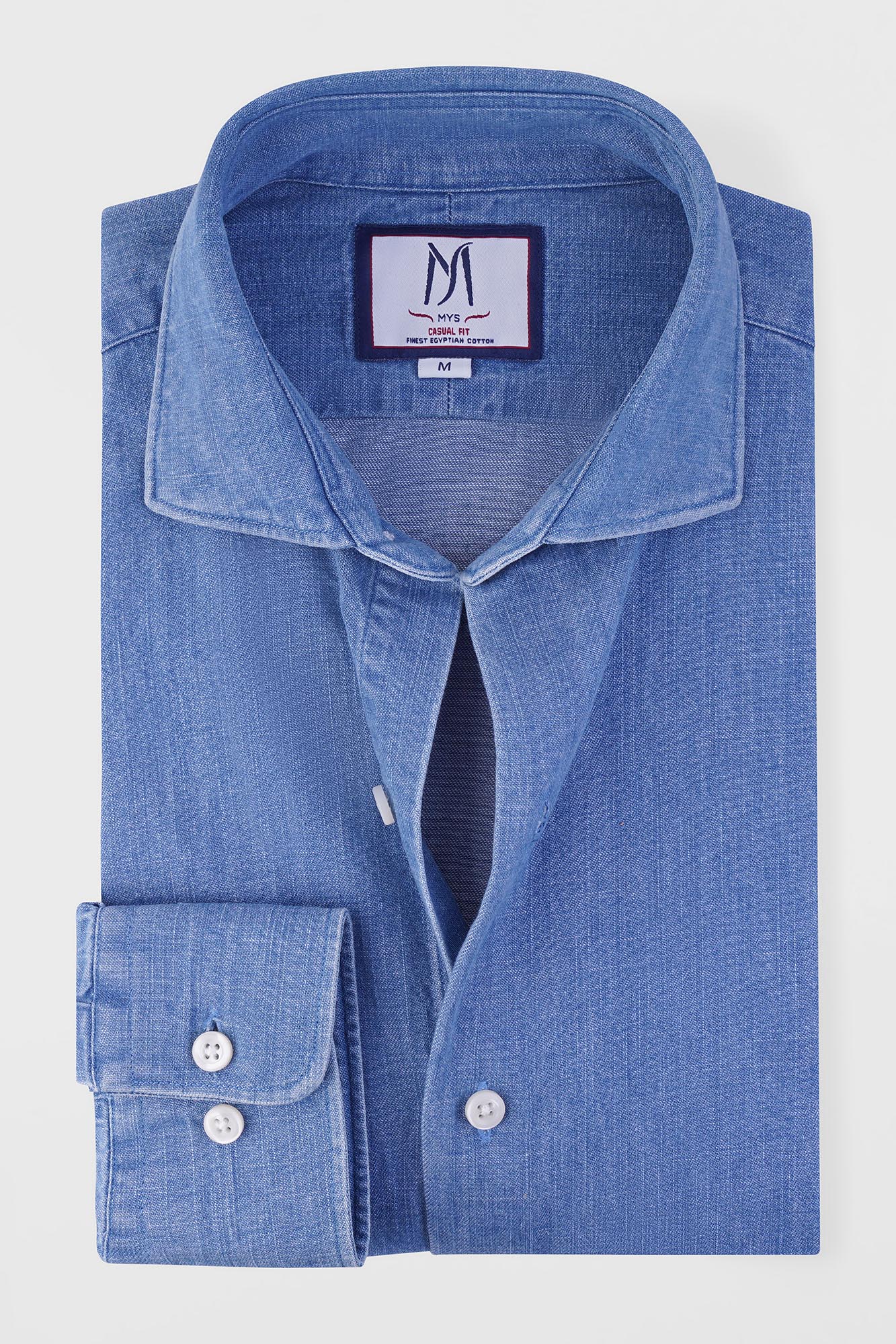 Cutaway Denim Shirt