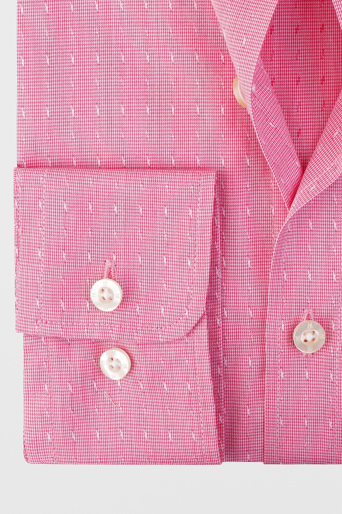 Red Detailed Oxford Shirt