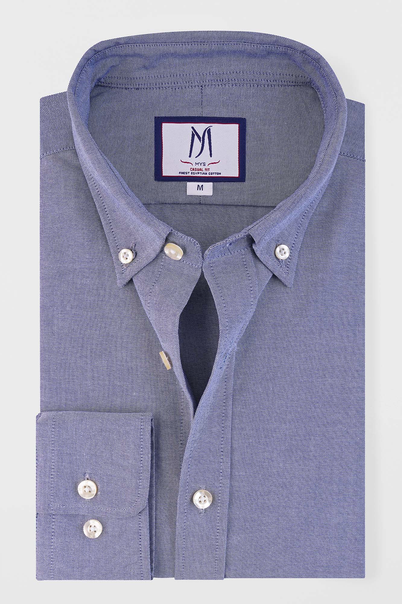 Washed Blue Oxford Shirt