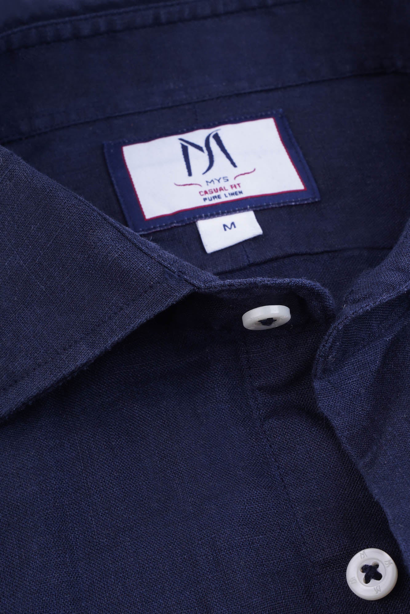 Pure Linen Cutaway Shirt