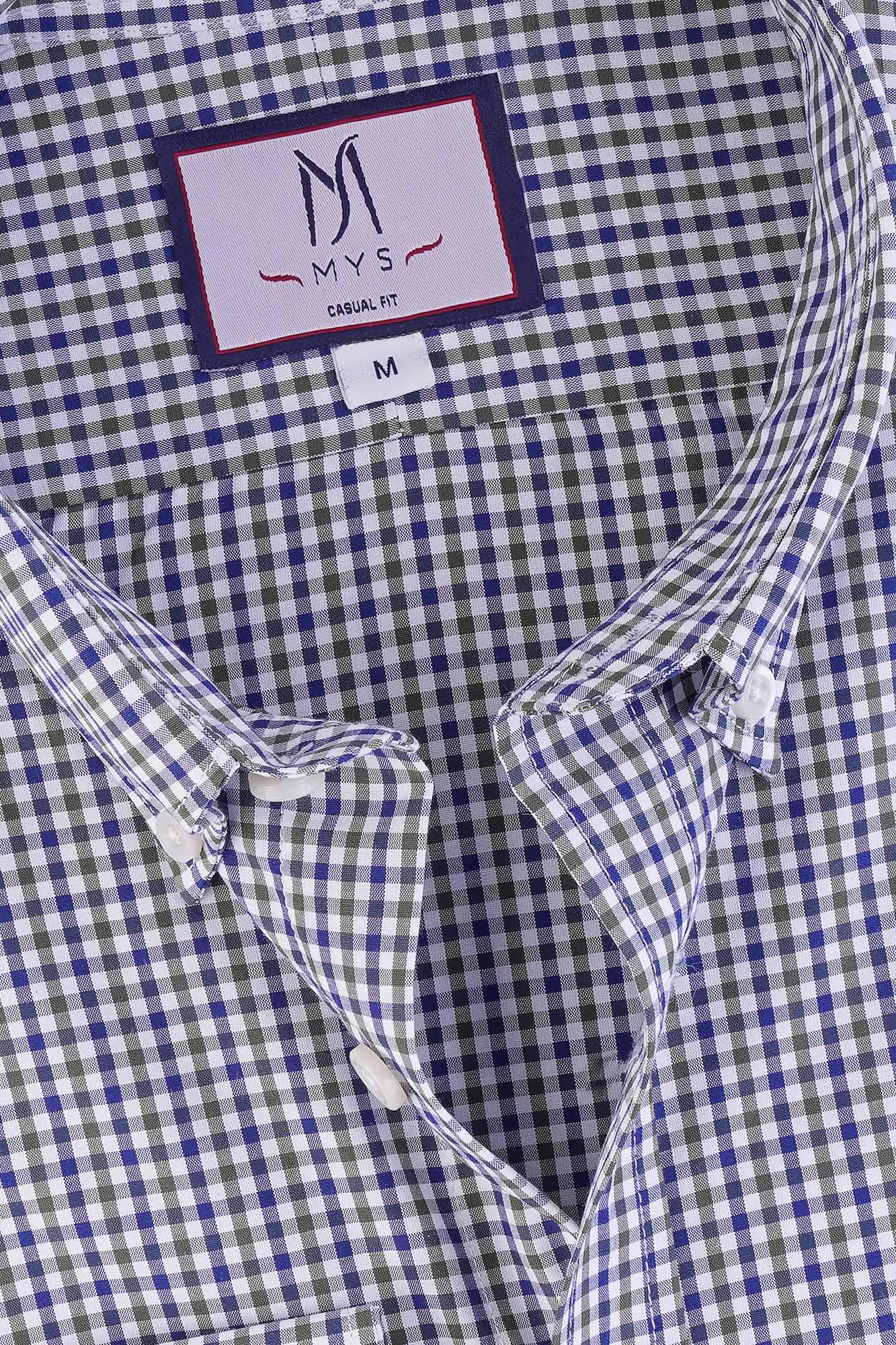 Poplin Check Shirt