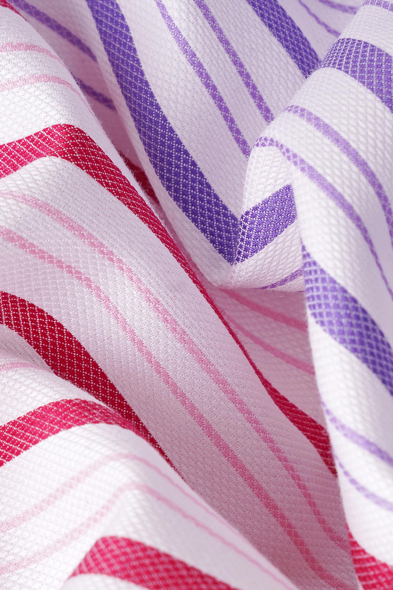 Multi-Color Striped Poplin Shirt