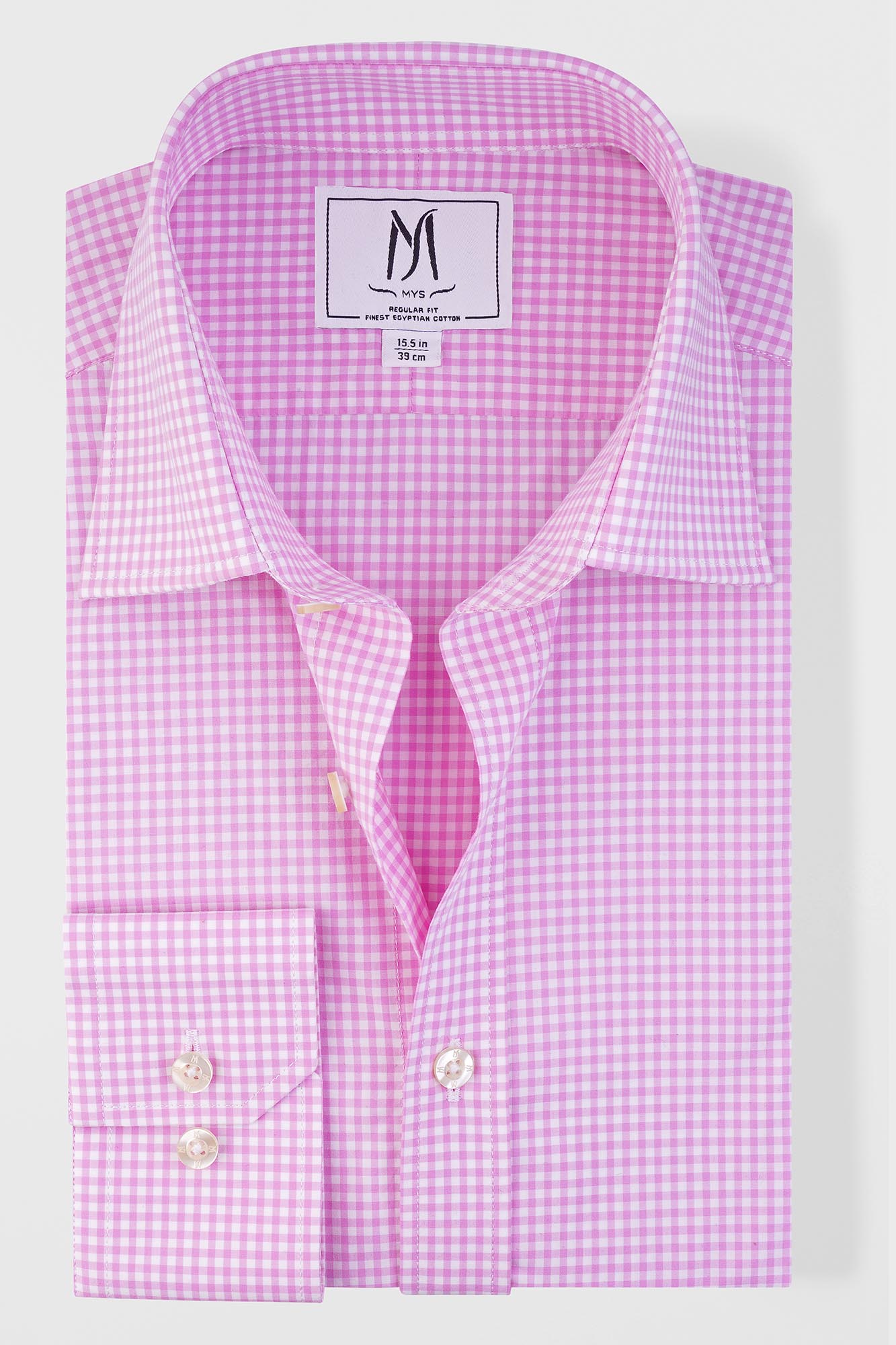 Checkered Poplin Shirt - Regular Fit
