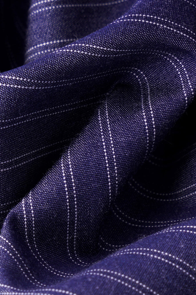 Multi-Color Striped Poplin Shirt