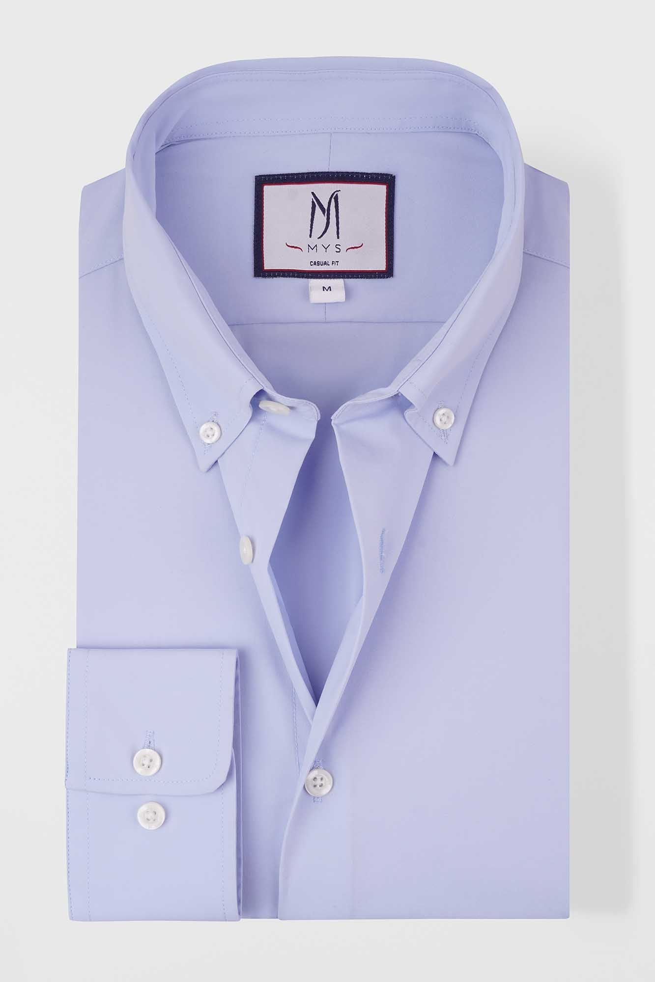 Light Blue Rayon Stretch Shirt