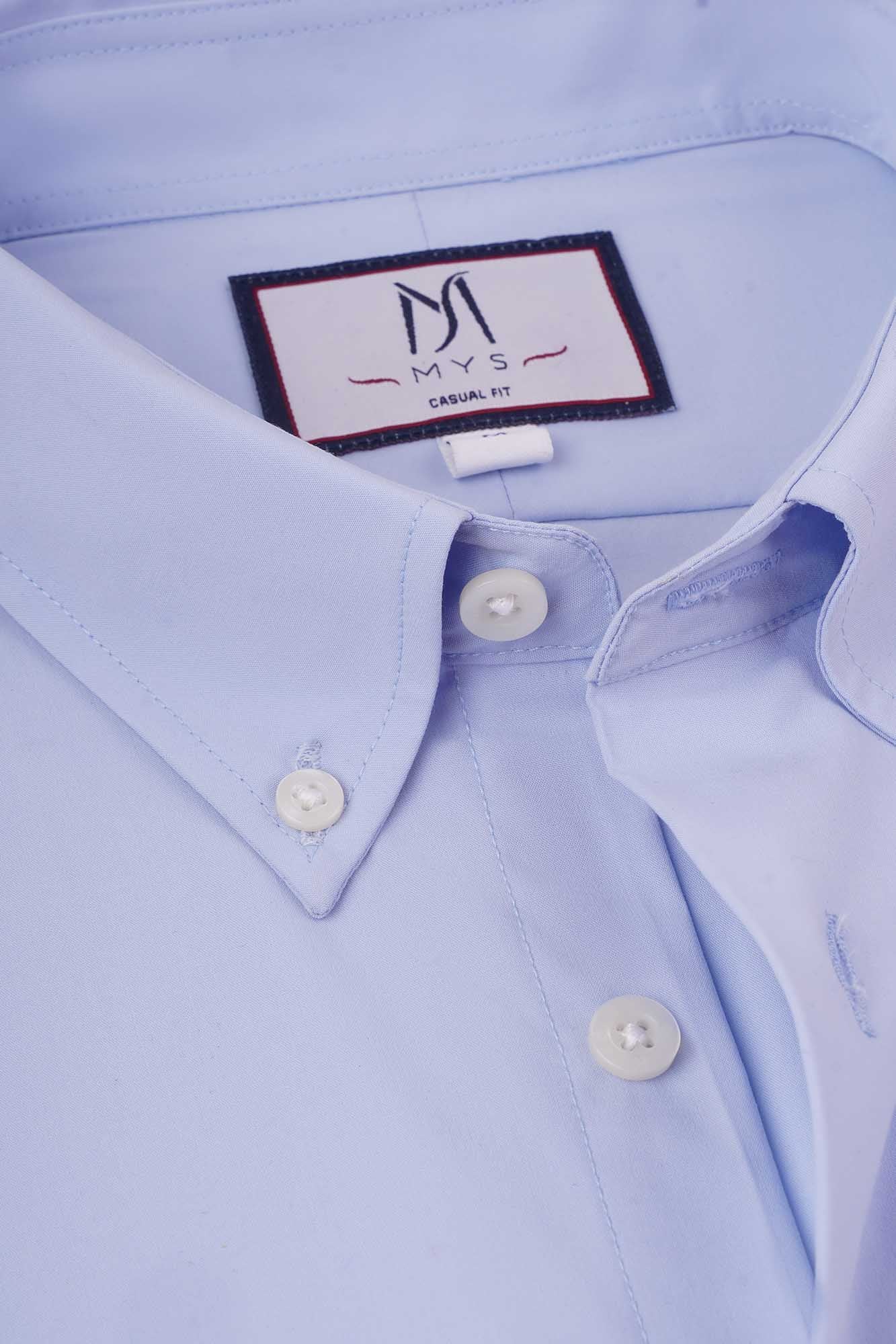 Light Blue Rayon Stretch Shirt