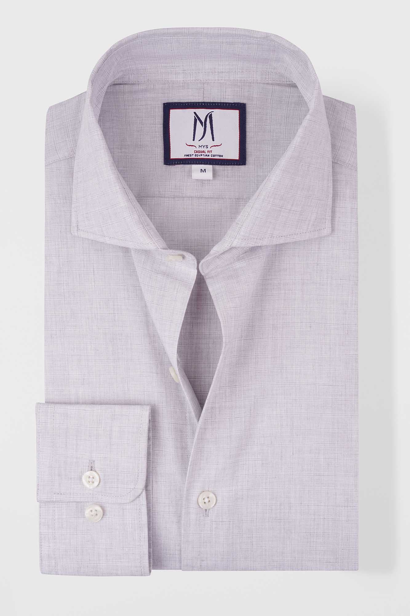 Checkered Shirt Grey