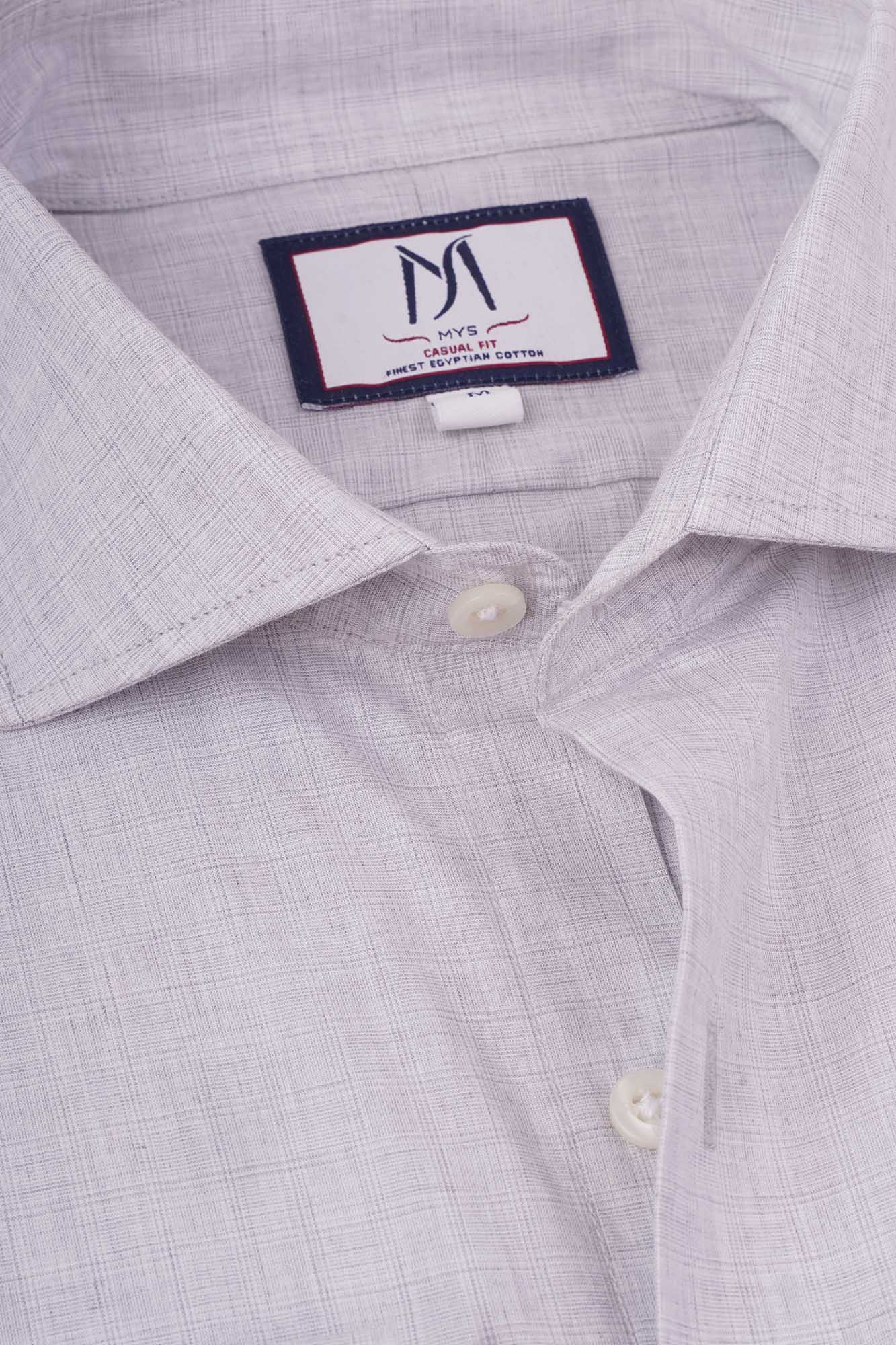 Checkered Shirt Grey