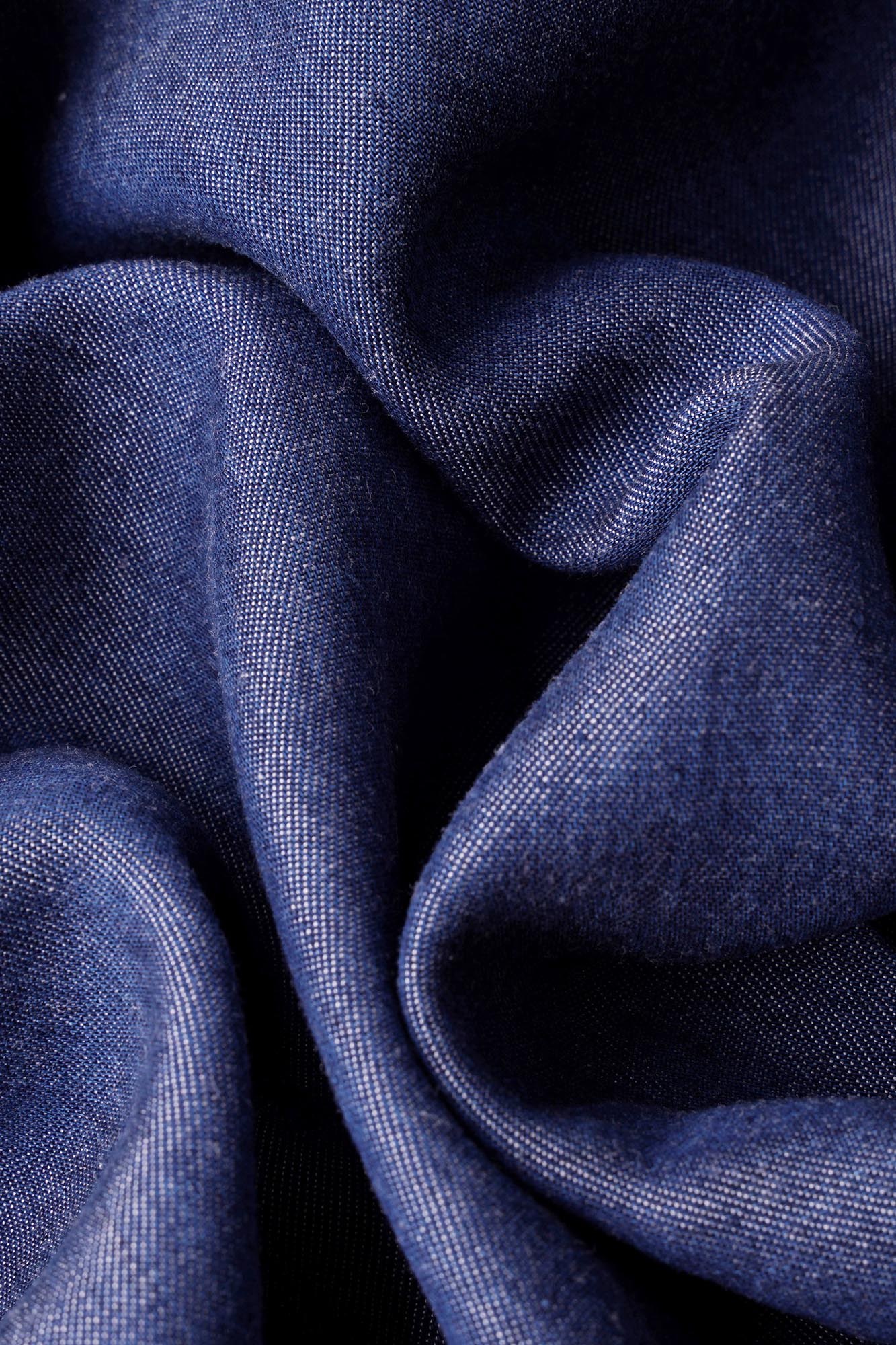 Medium Blue Denim Tencel Shirt