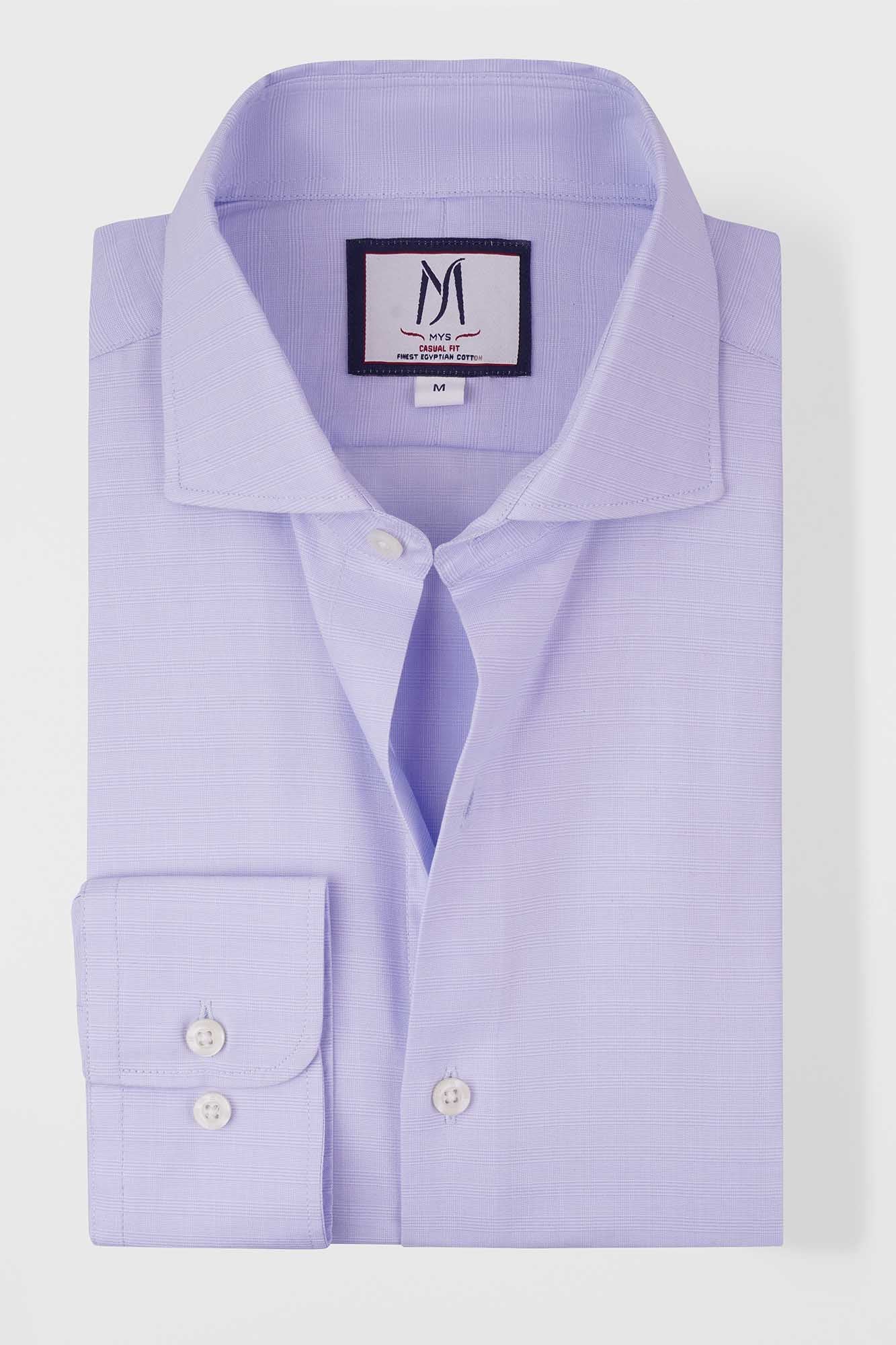 Checkered Shirt Light Blue