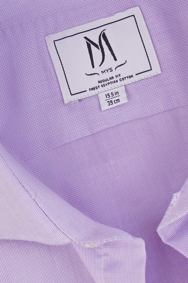 Purple Filafil Shirt - Regular Fit