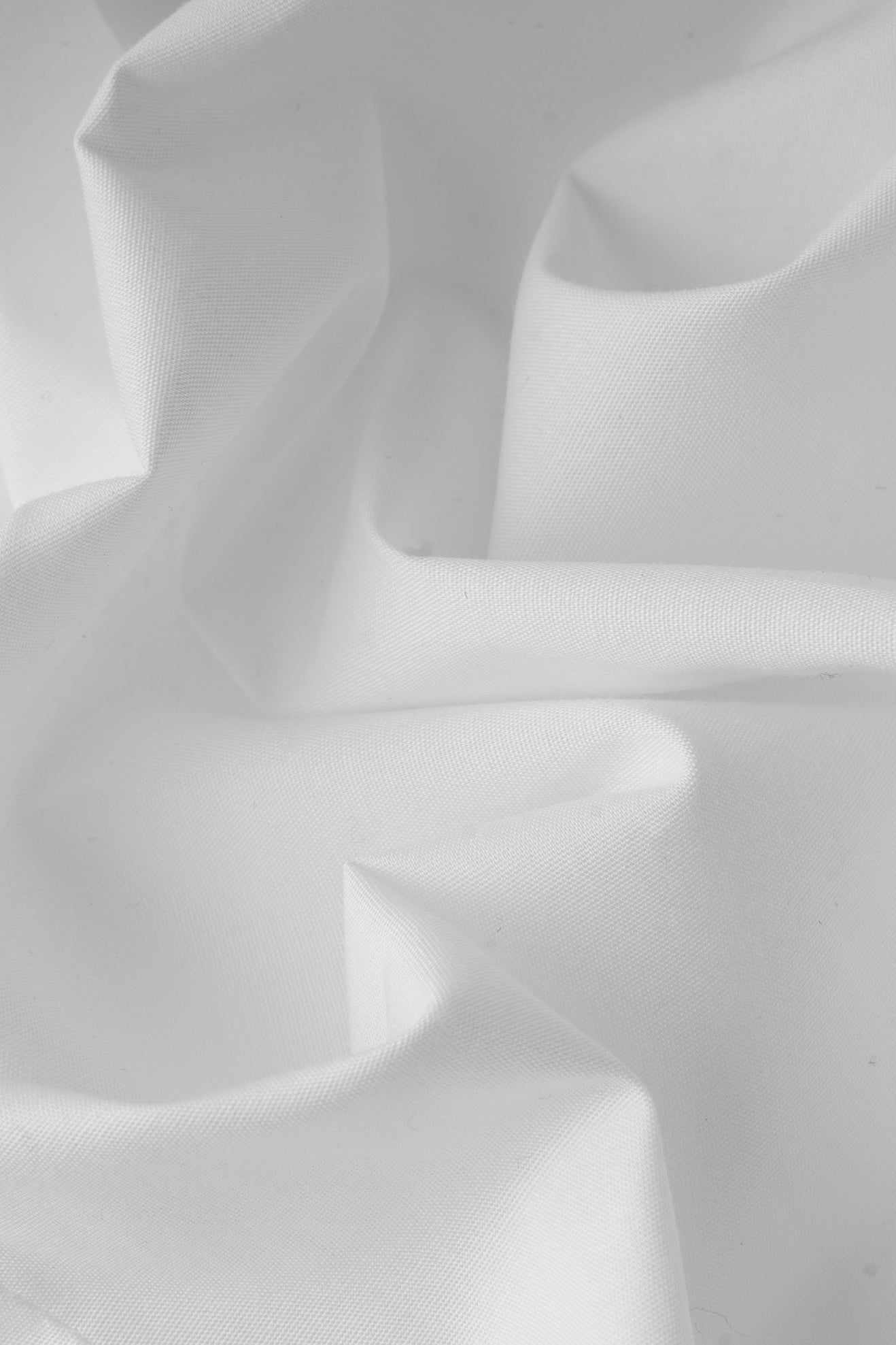 White Contrast Blue Stretch Shirt - Slim Fit