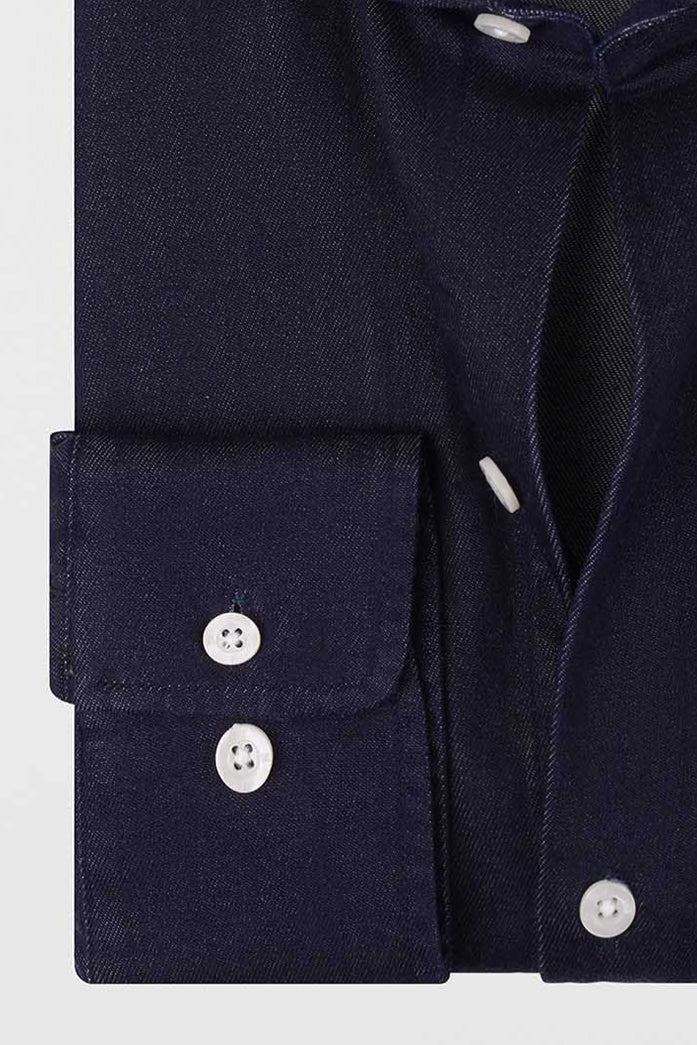 Cutaway Denim Shirt