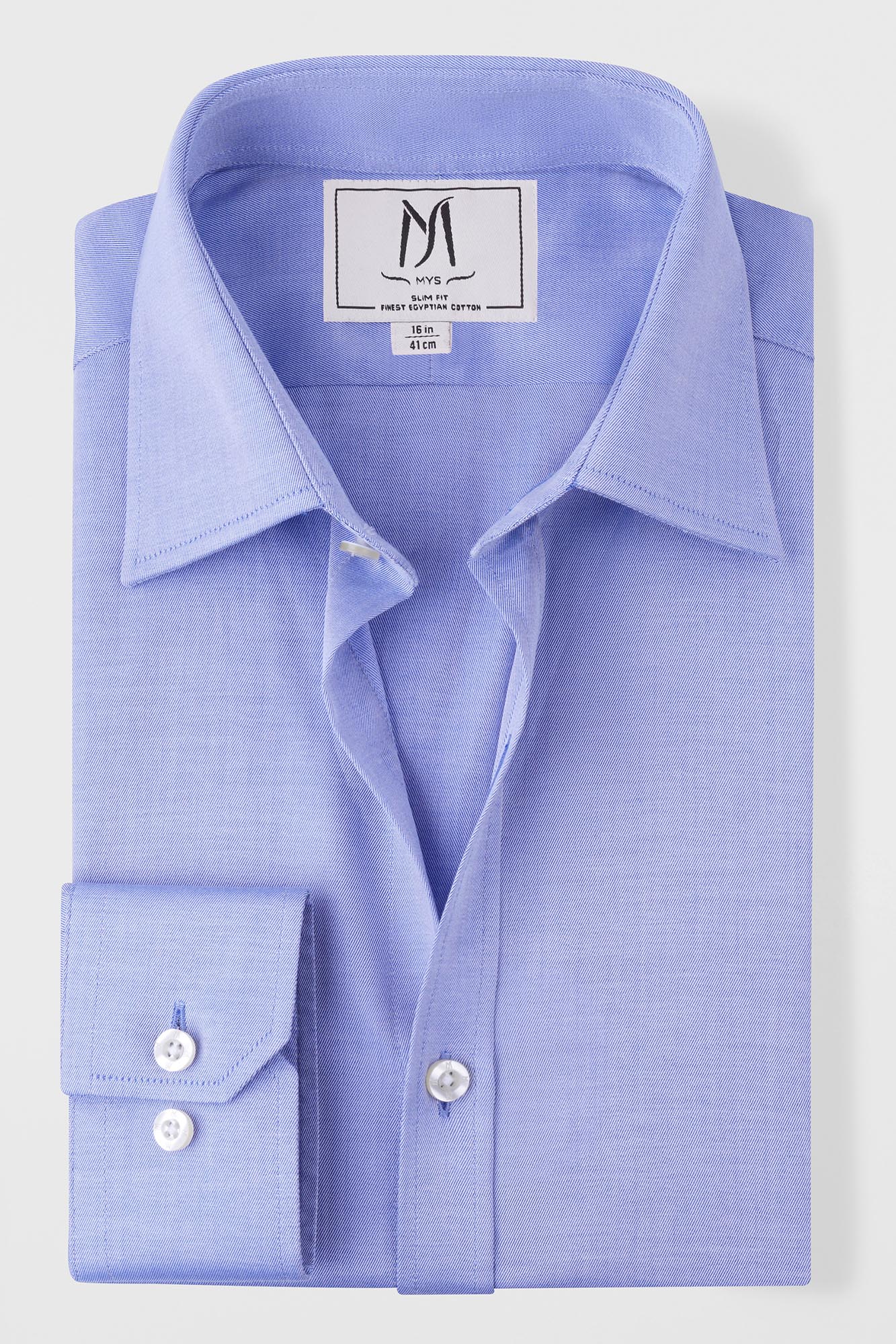 Blue Twill Shirt - Regular Fit