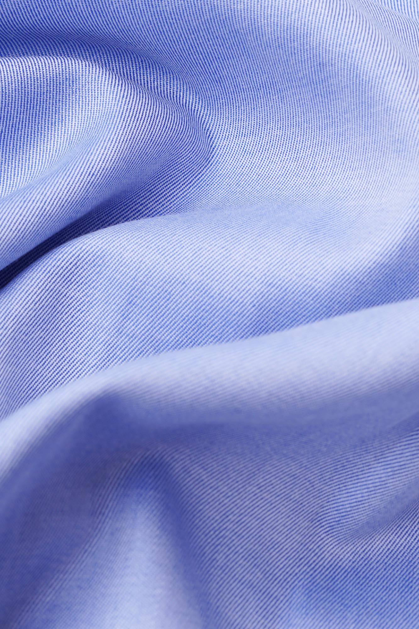 Blue Twill Shirt - Slim Fit