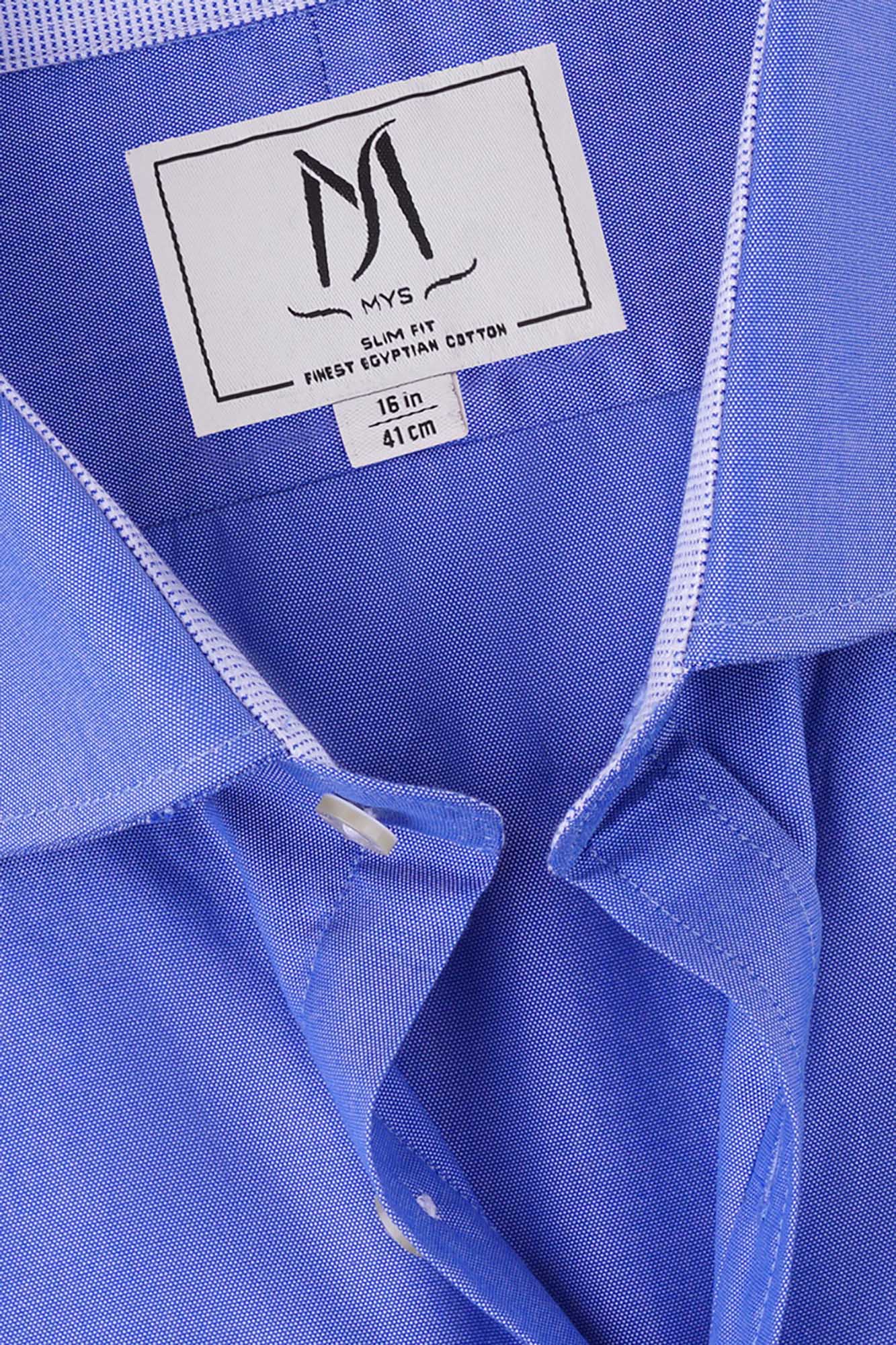 Blue Royal Oxford Shirt - Slim Fit