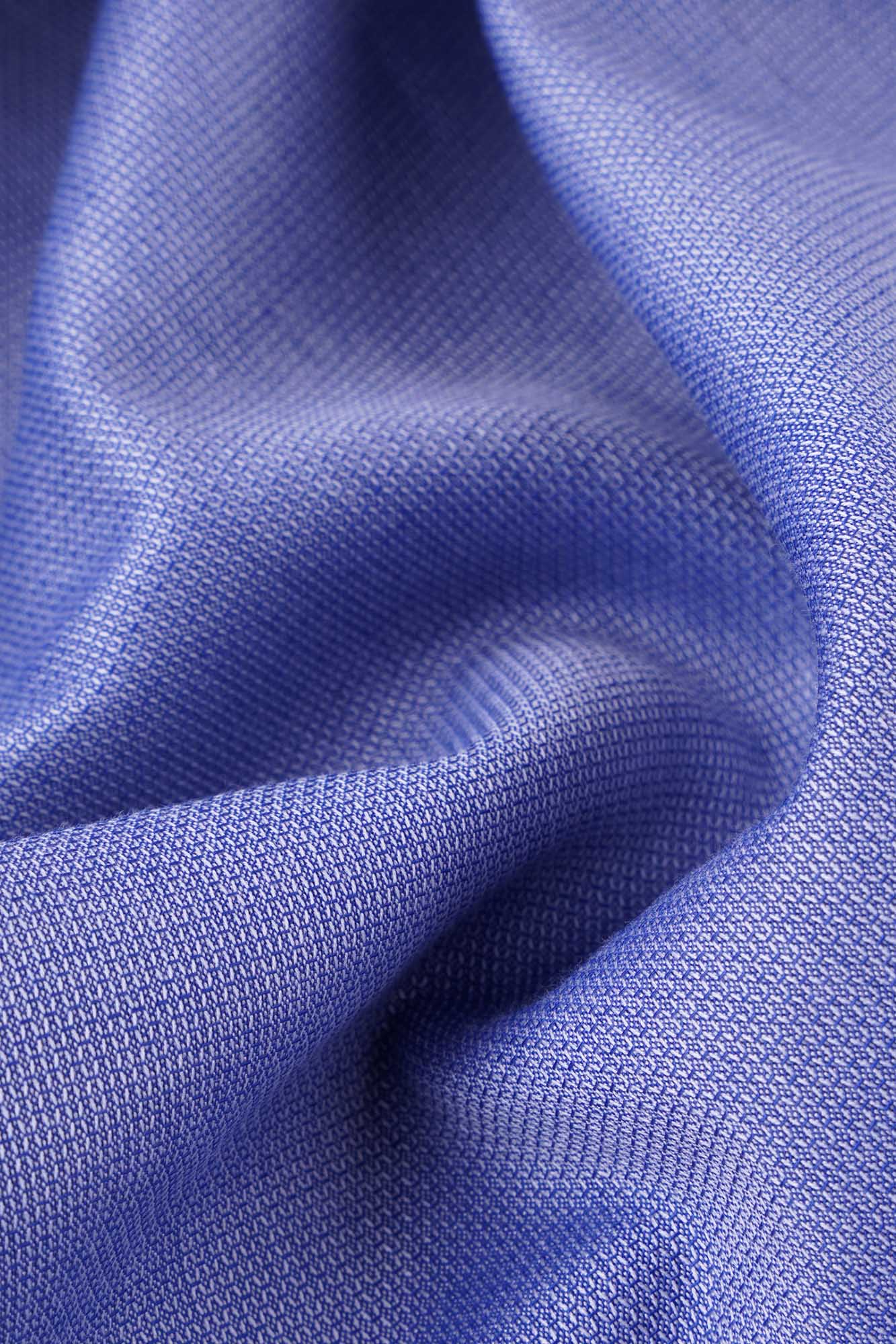 Blue Dobby Shirt - Slim Fit