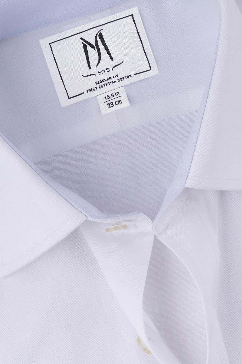 White Twill Shirt - Slim Fit