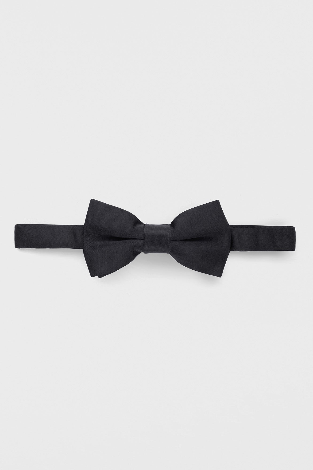 Black Ready Tie Bow Tie - Small