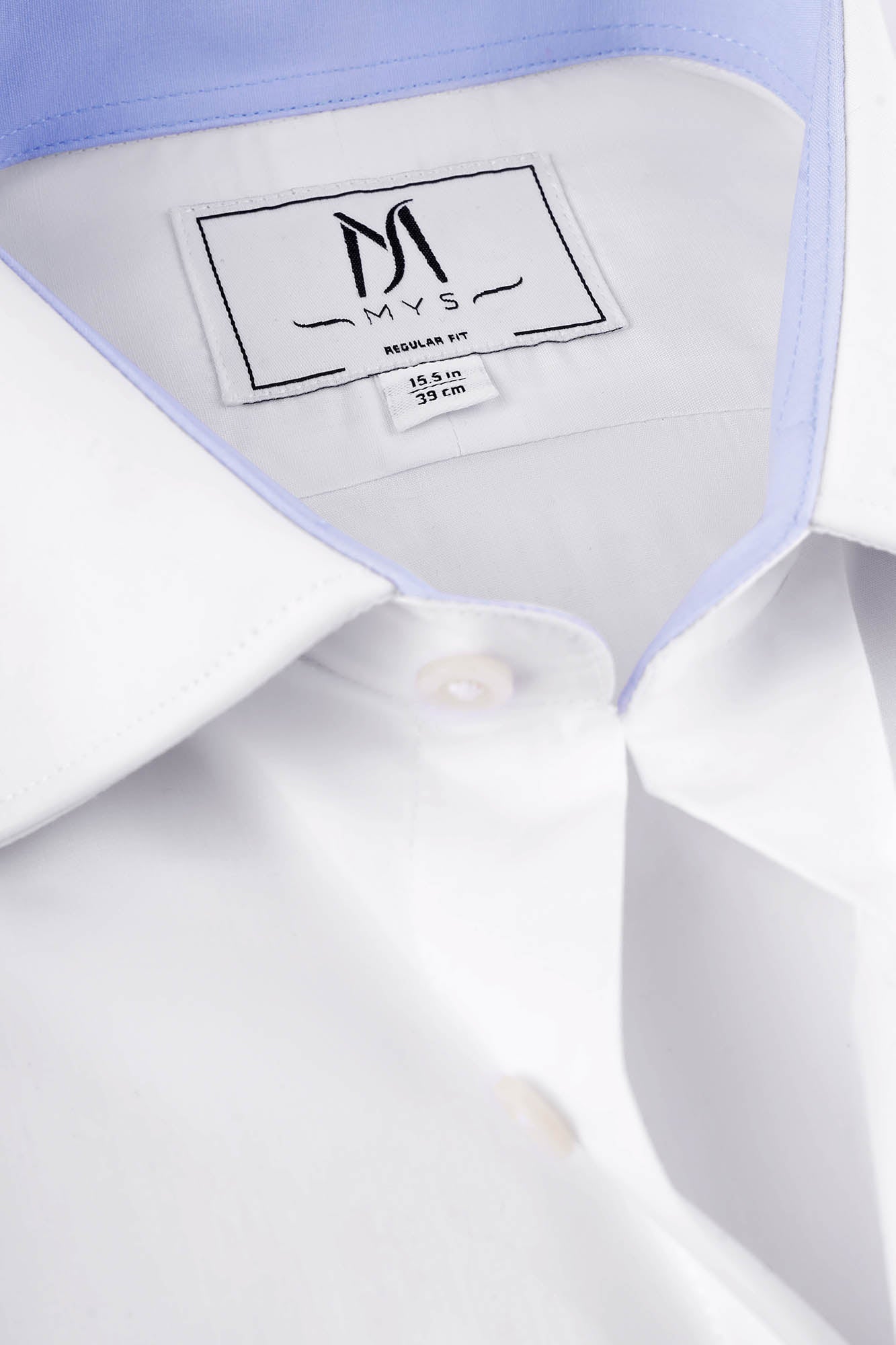 White Poplin Shirt - Regular Fit