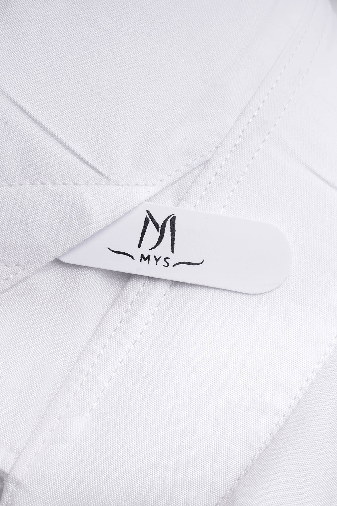 White Poplin Shirt - Regular Fit