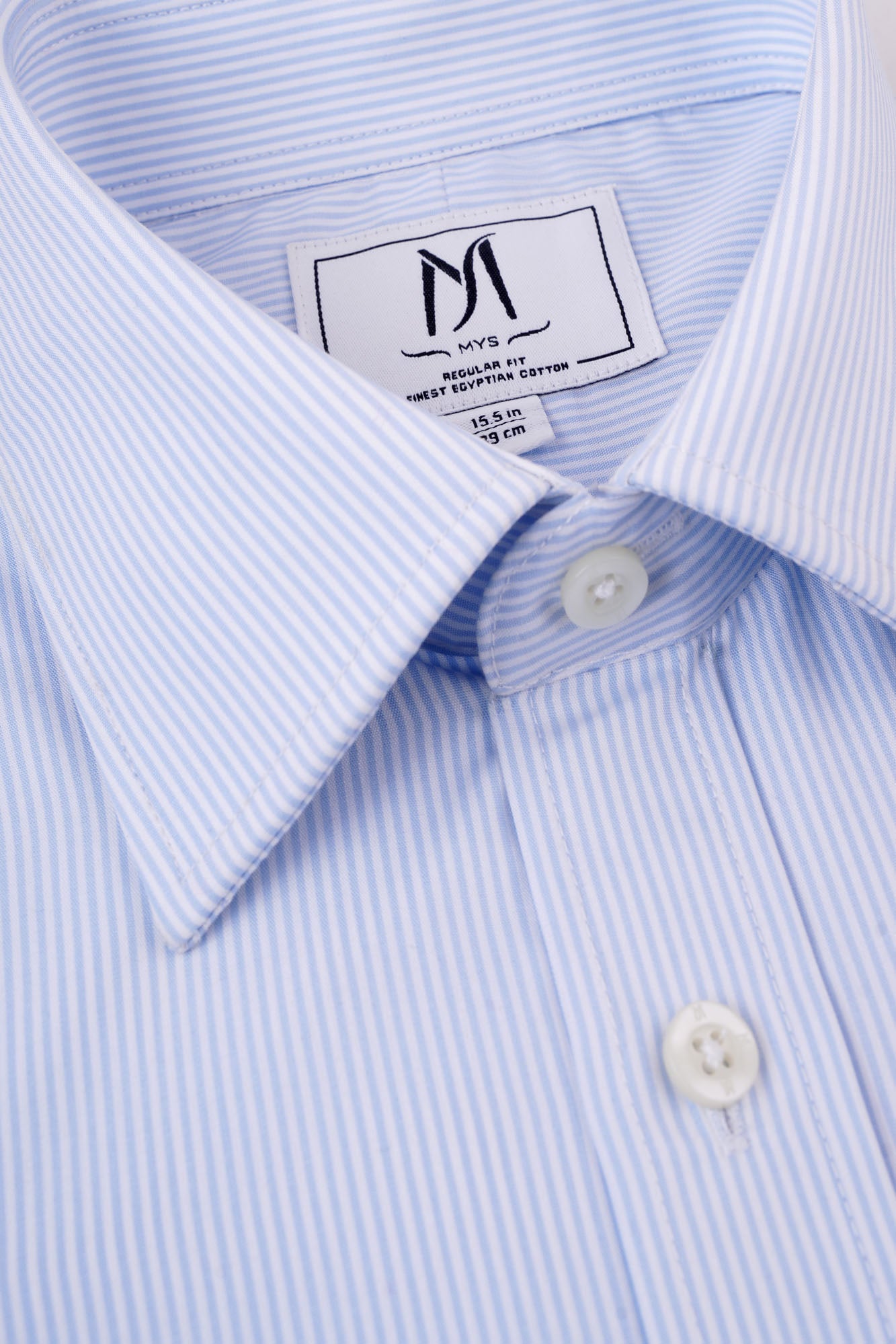 Striped Poplin Non-Iron Shirt - Regular Fit