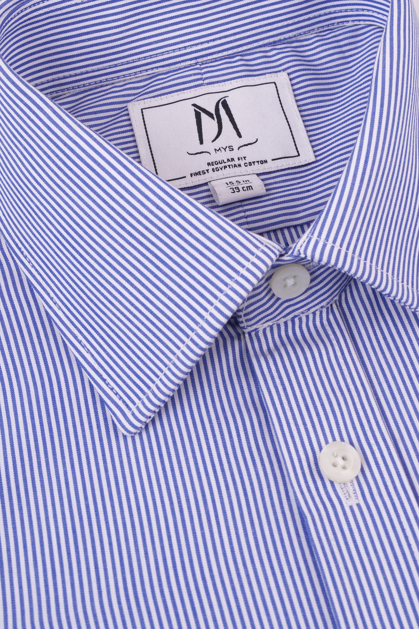 Striped Poplin Non-Iron Shirt - Regular Fit