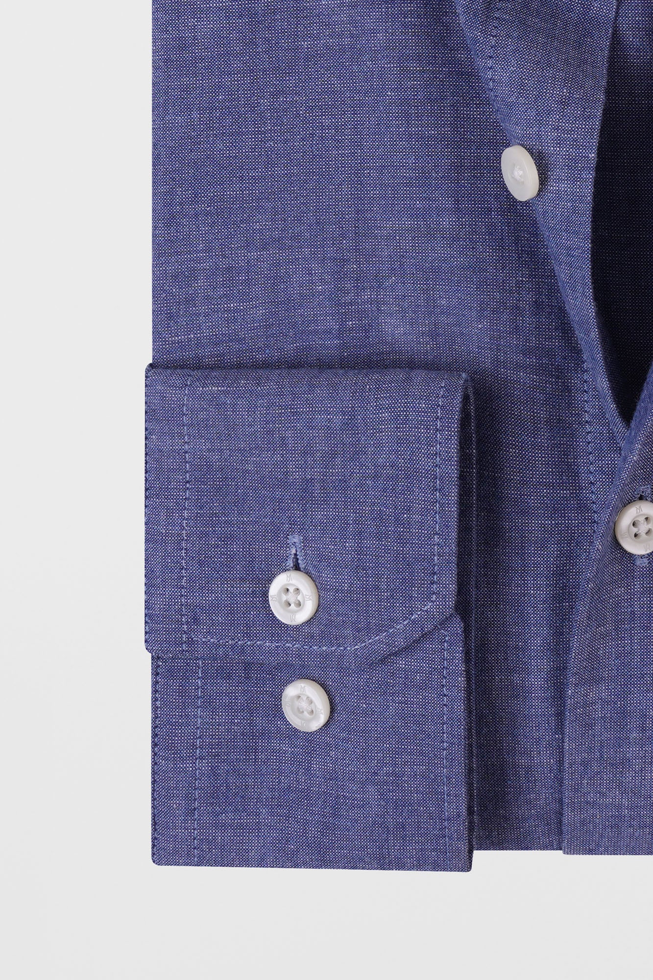 Navy Blue Filafil Shirt - Regular Fit