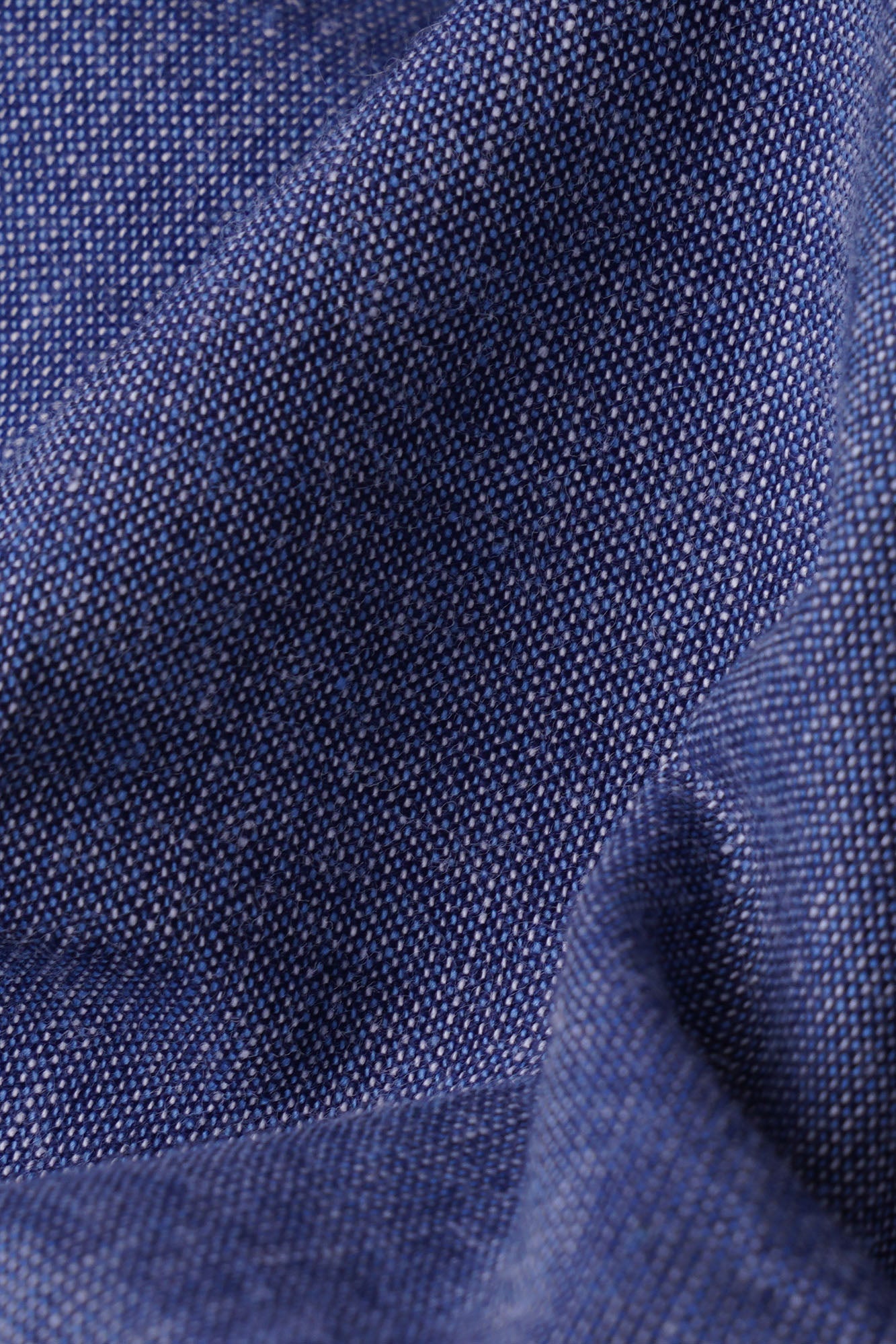 Navy Blue Filafil Shirt - Regular Fit