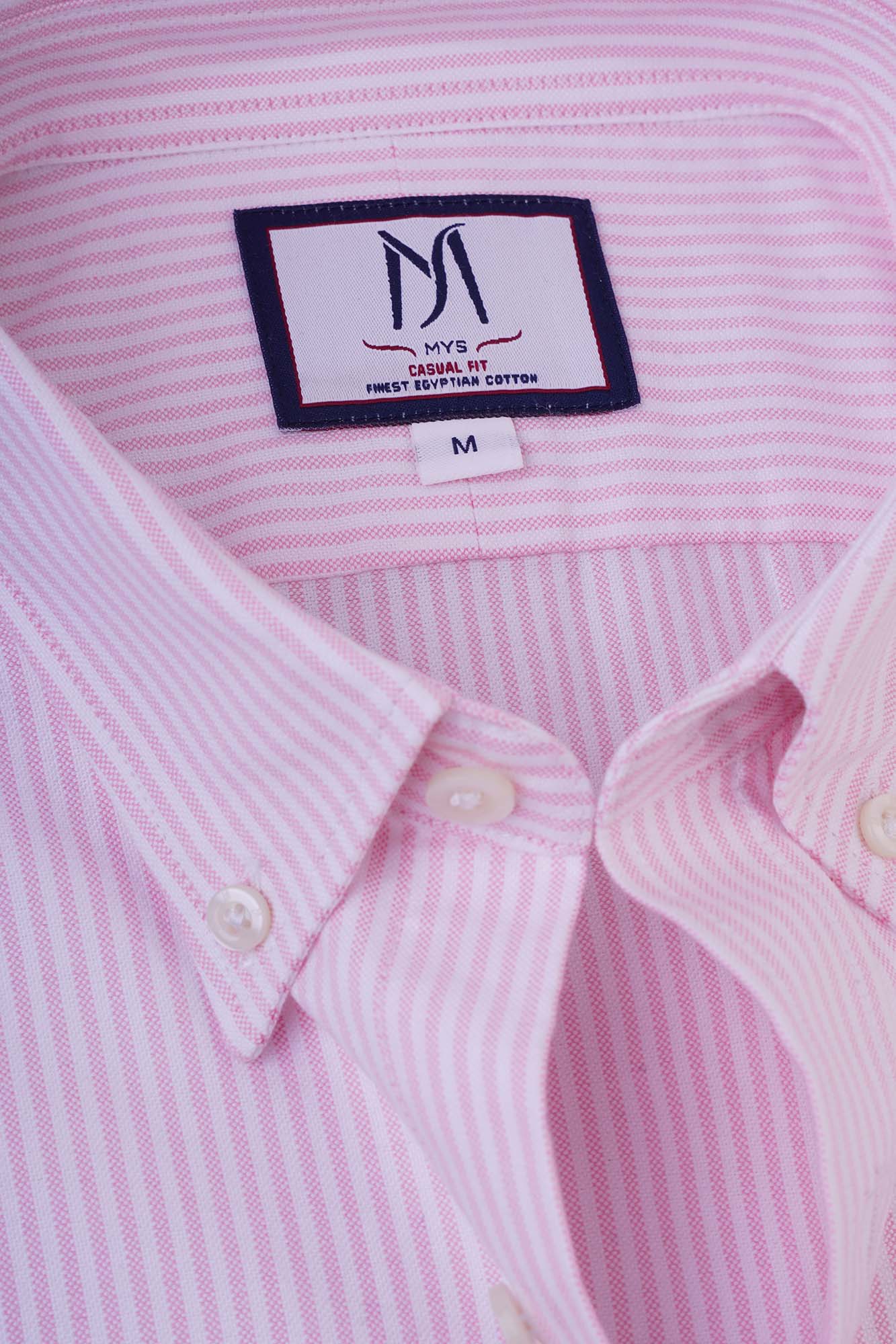 Striped Oxford Button-Down Shirt