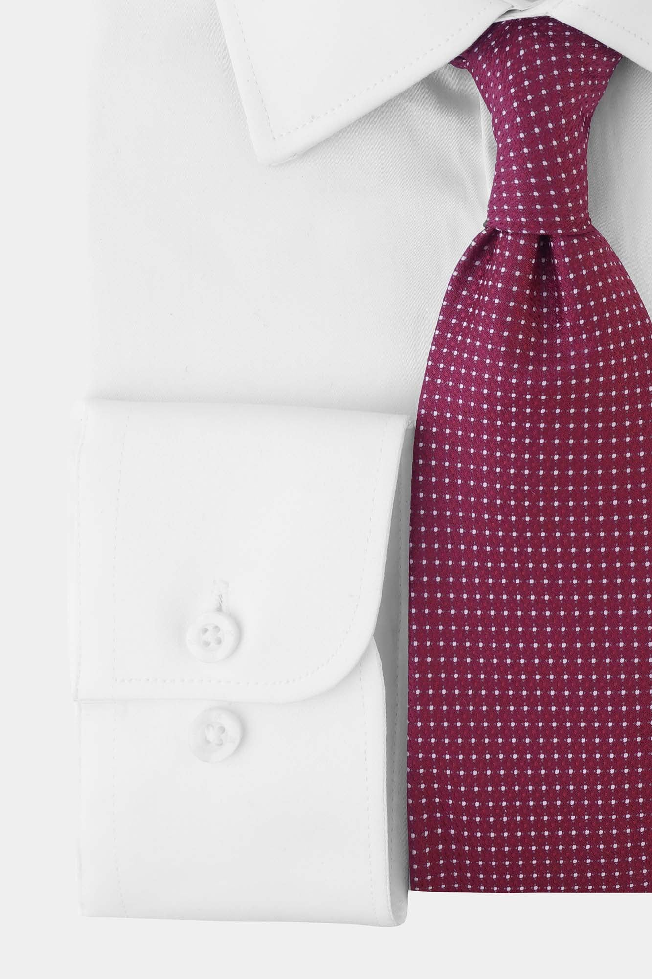 White Twill Shirt - Regular Fit