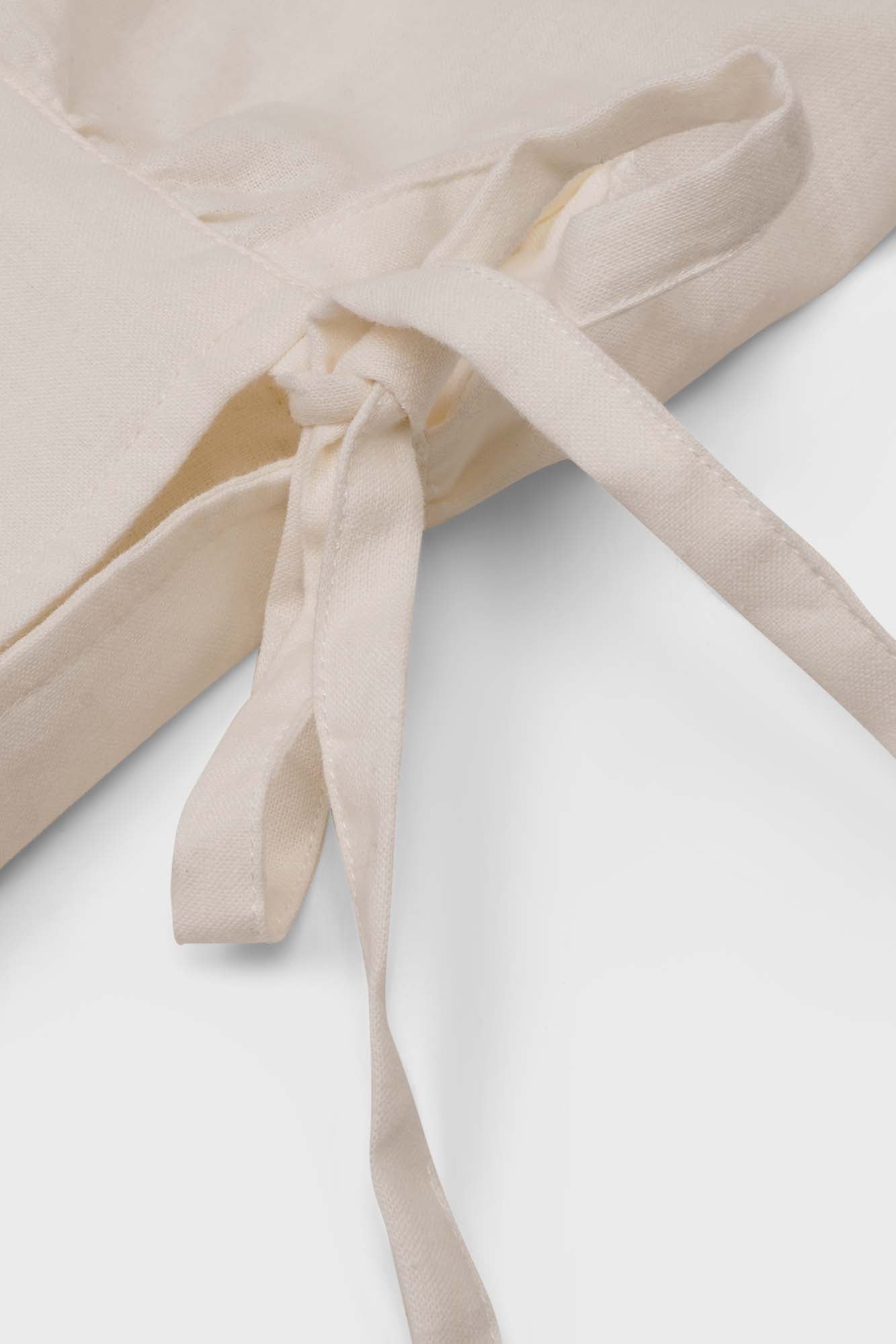 Off-White Linen Cotton Oversized Shirt