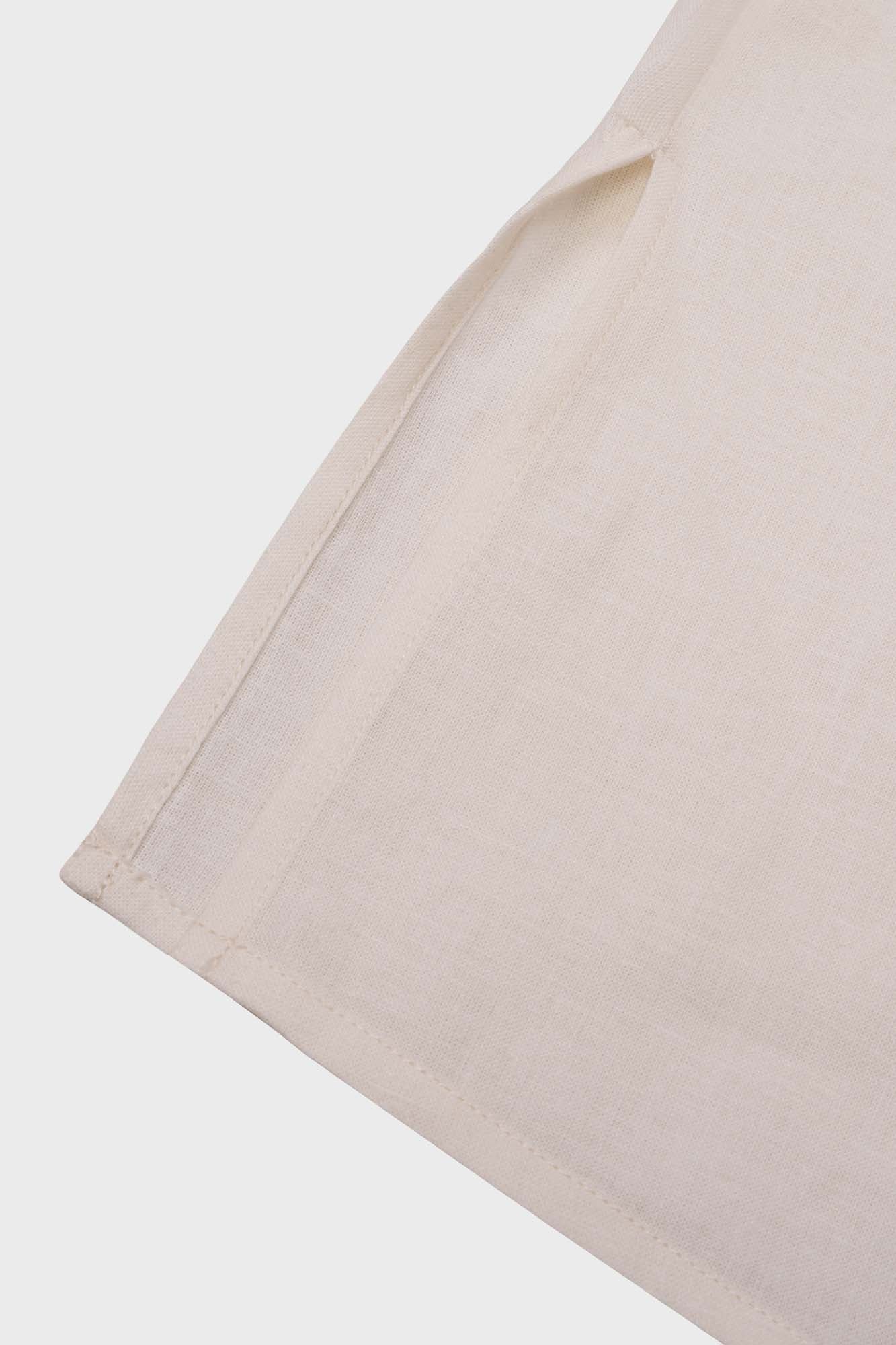 Off-White Linen Cotton Shirt