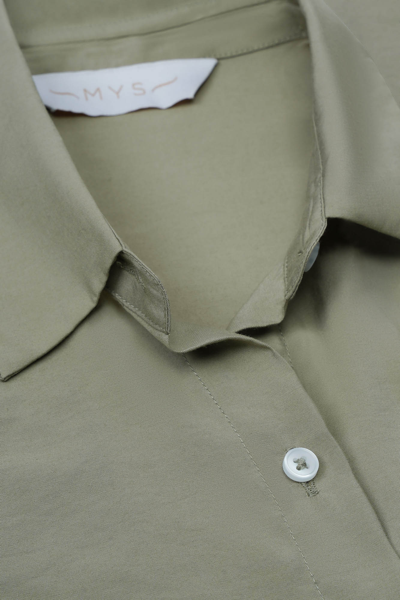 Light Khaki Modal Sleeveless Shirt