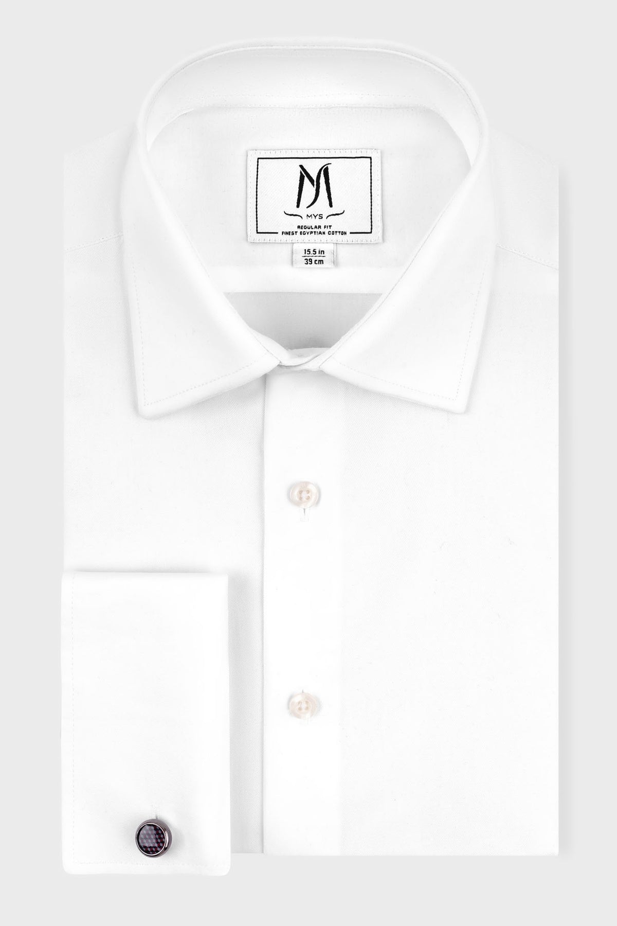 Twill Double Cuff Shirt - Regular Fit