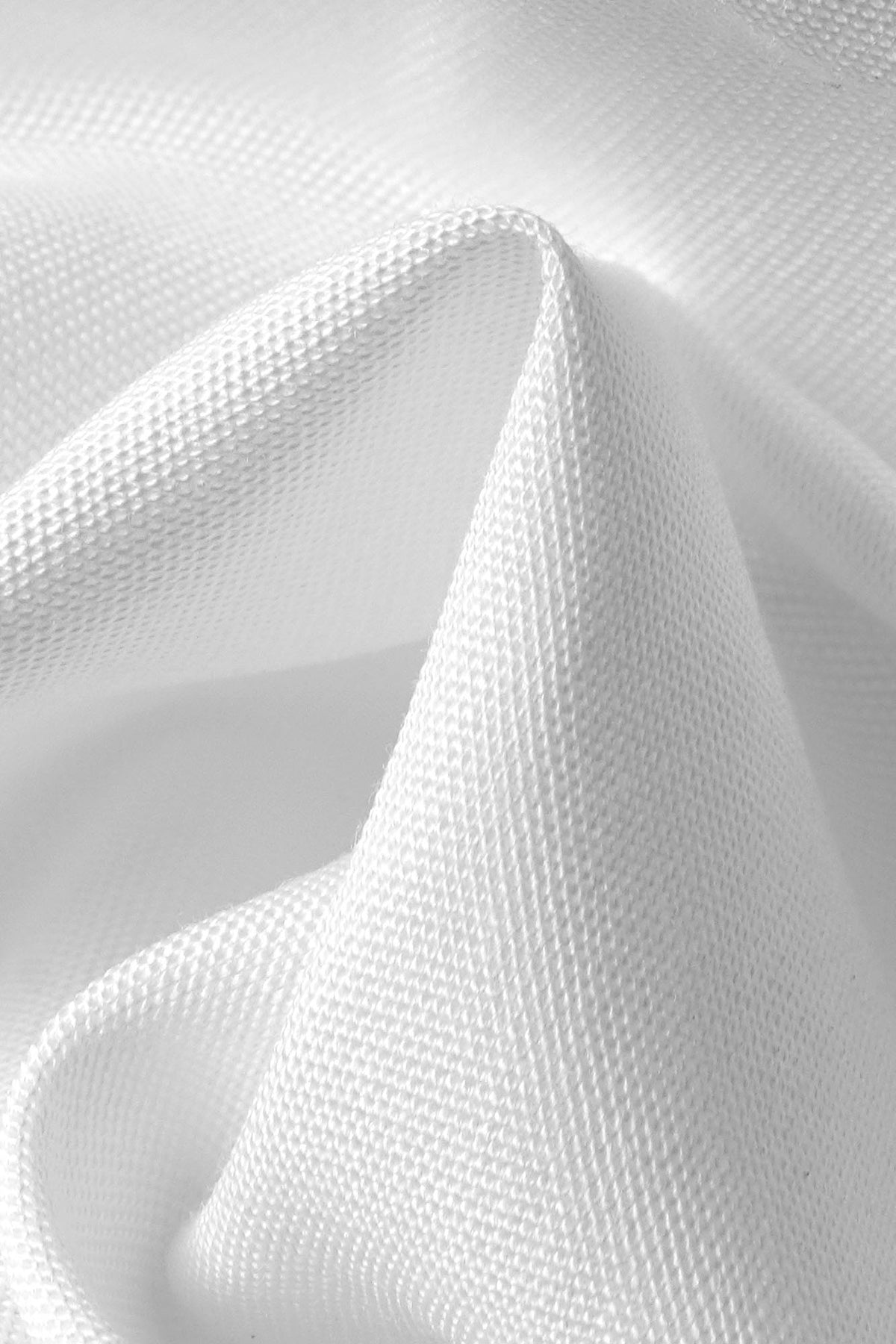 White Poplin Double Cuff Shirt - Slim Fit